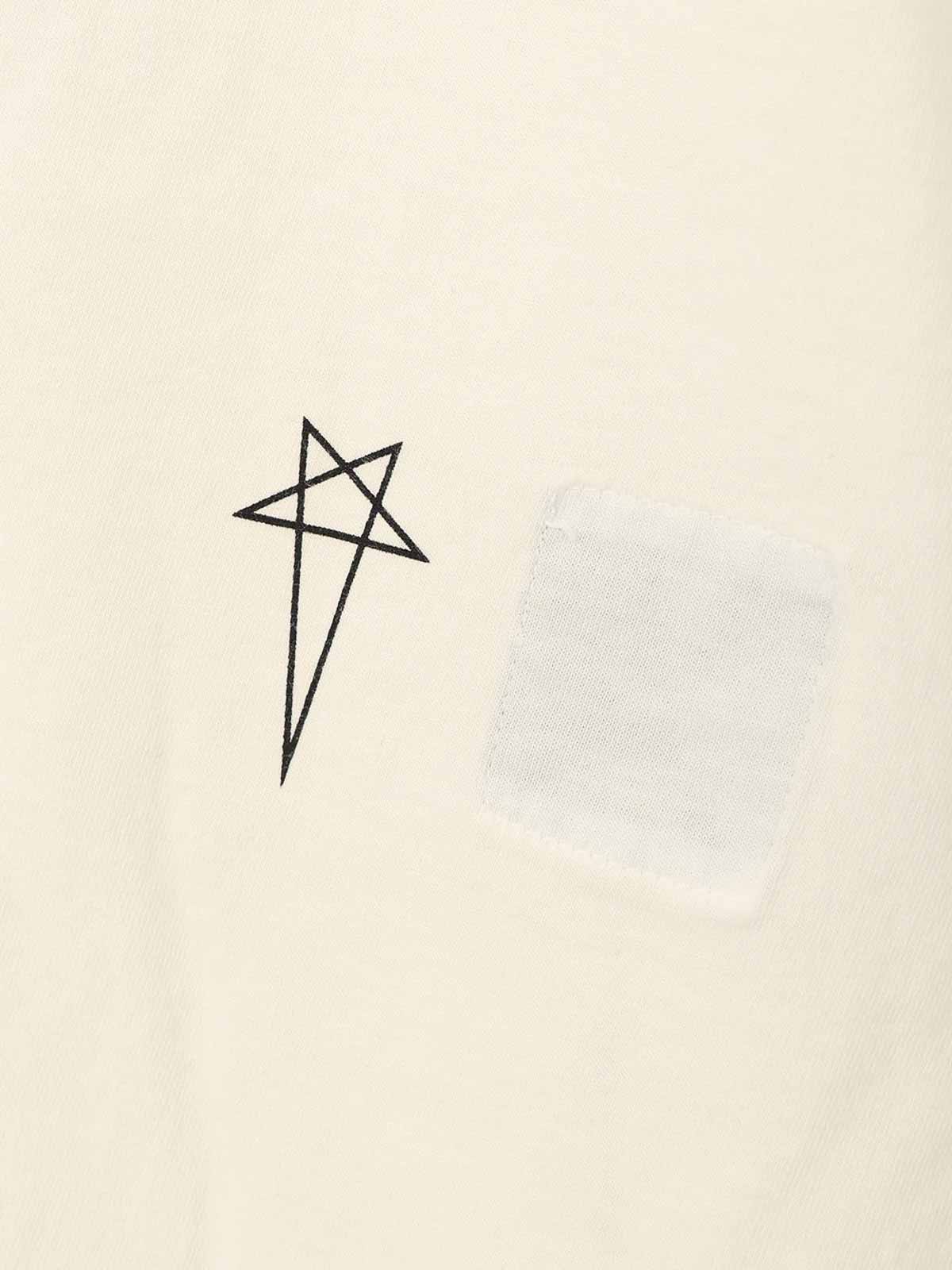 Drkshdw Long Sleeve T-shirt In White