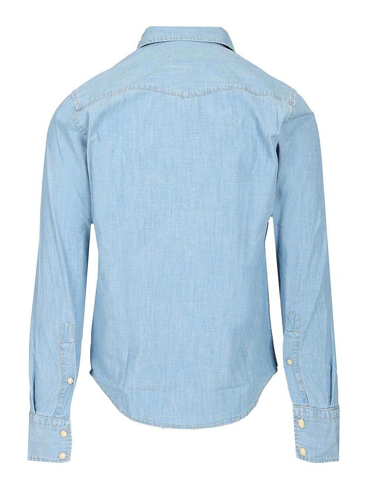 Jacob Cohen Denim Shirt Shirts Light Blue In Blue