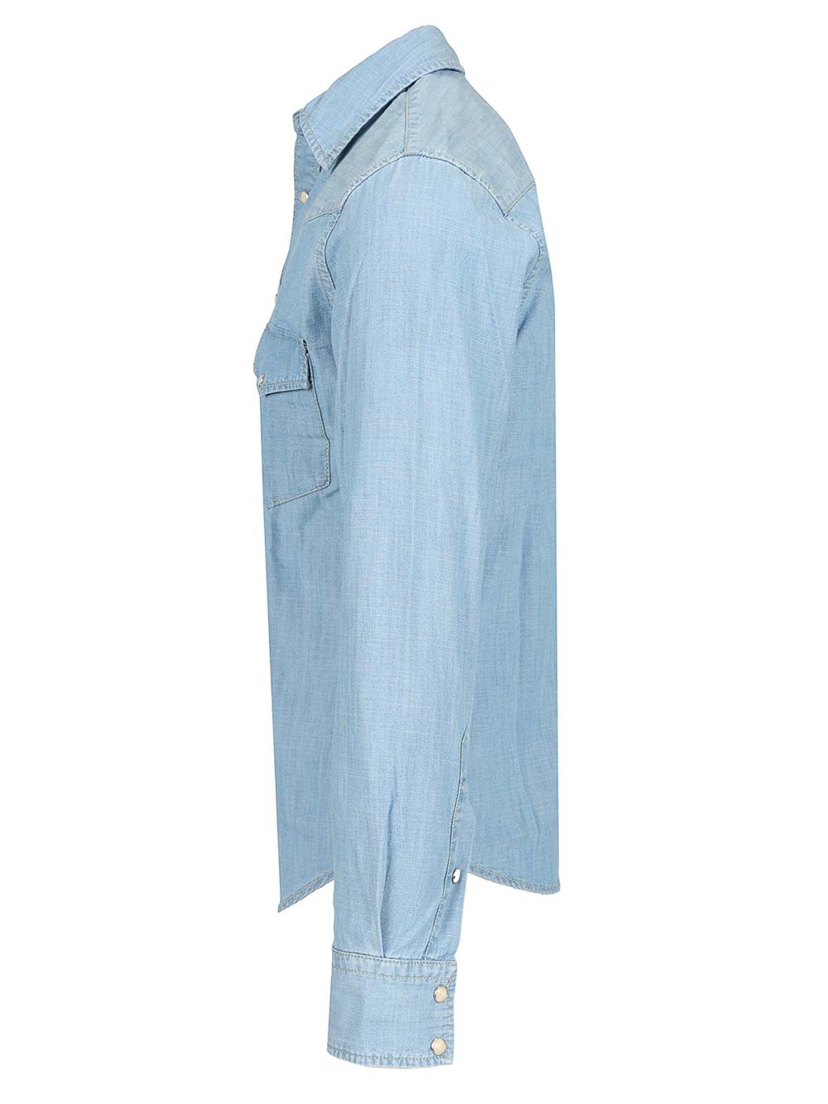 Jacob Cohen Denim Shirt Shirts Light Blue In Blue