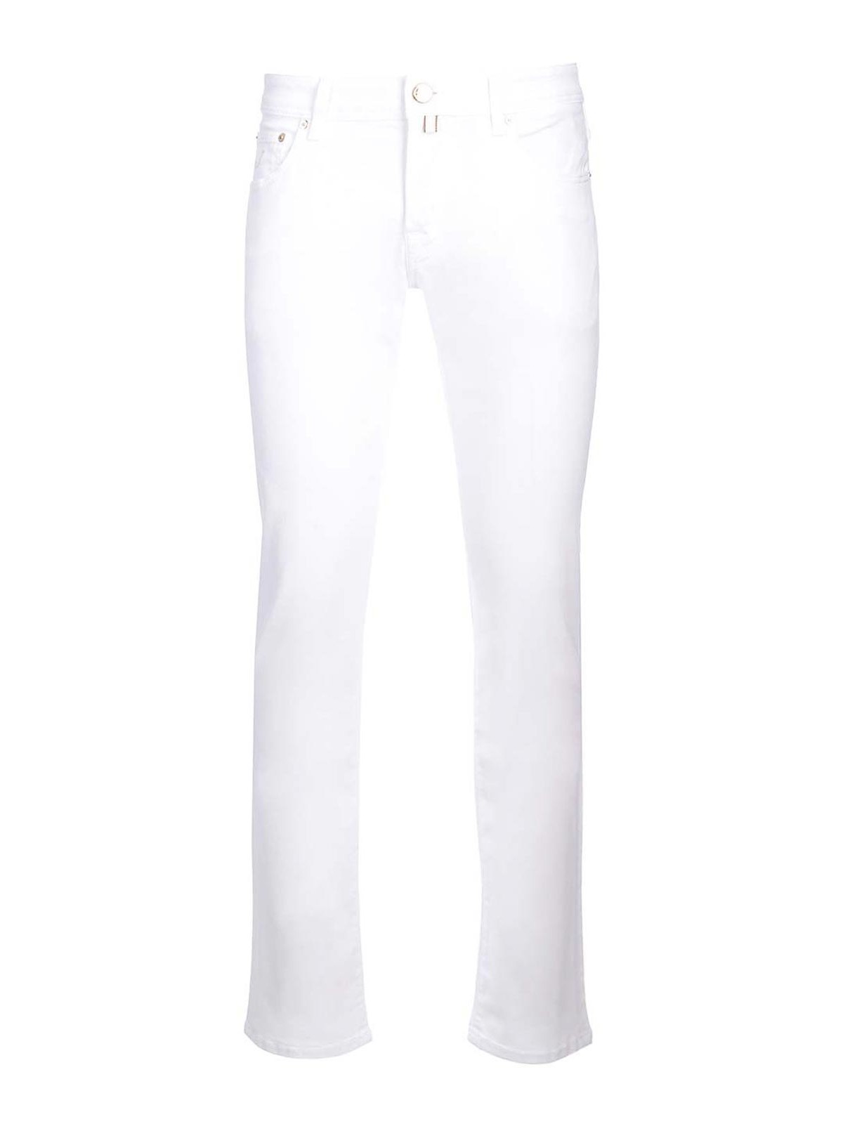 Jacob Cohen Slim Fit Jeans Nick In White
