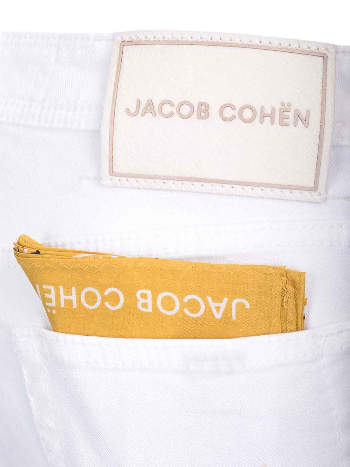 Jacob Cohen Slim Fit Jeans Nick In White