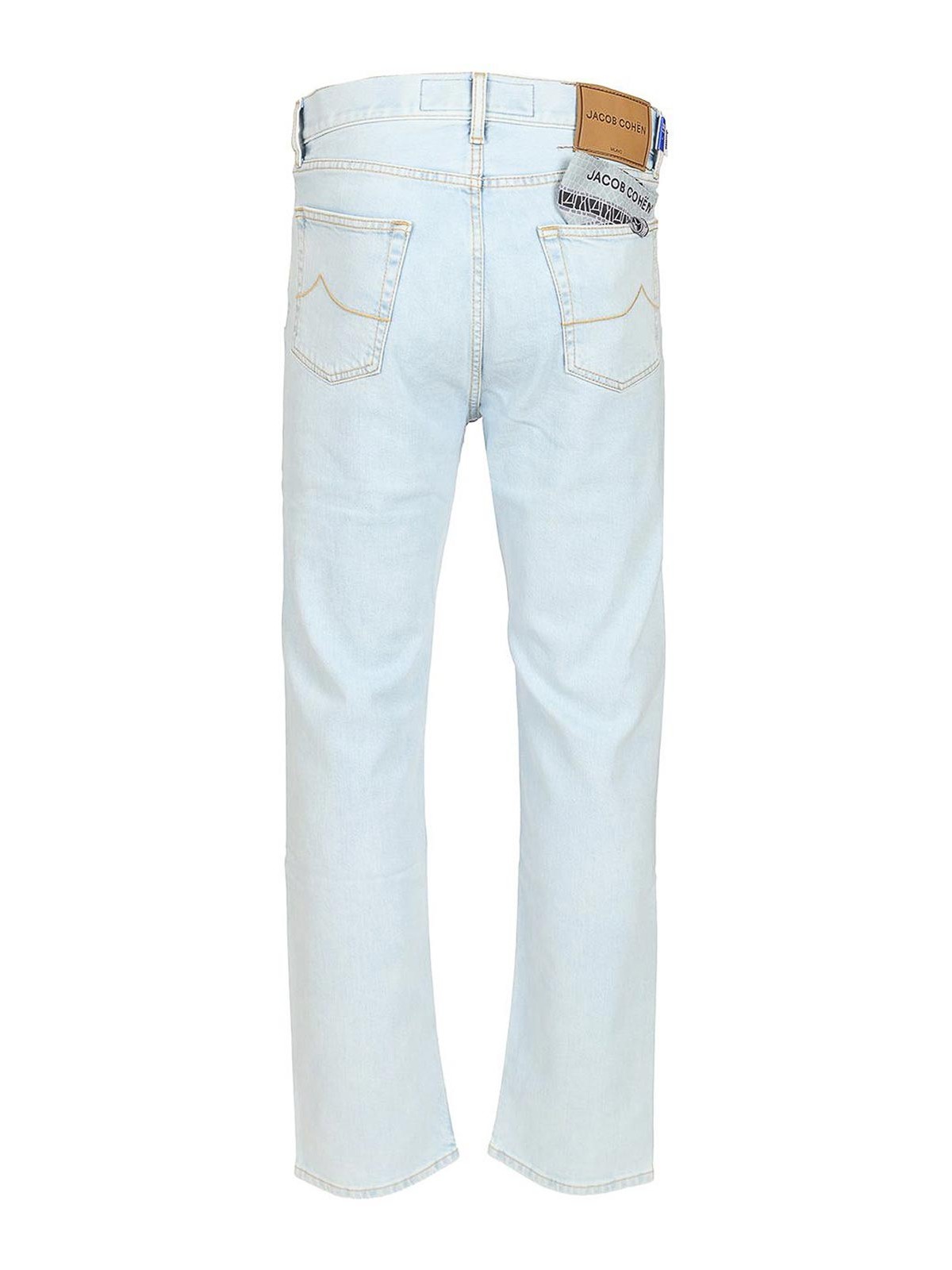 Jacob Cohen Pant 5 Pkt Straight Fit Sean V1 Jeans Light Blue In Blue