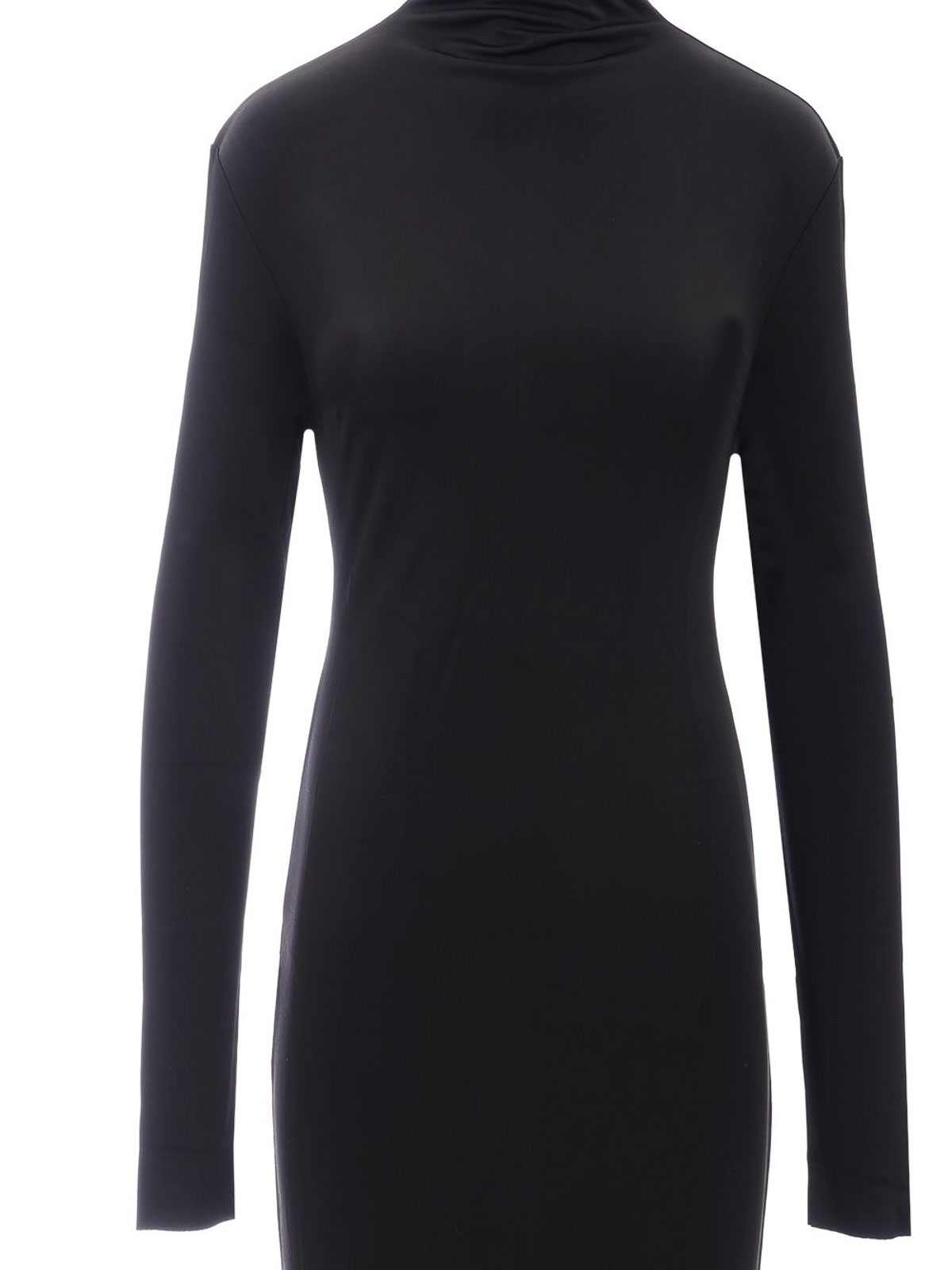 Khaite Maxi Sheath Dress – Black In Black