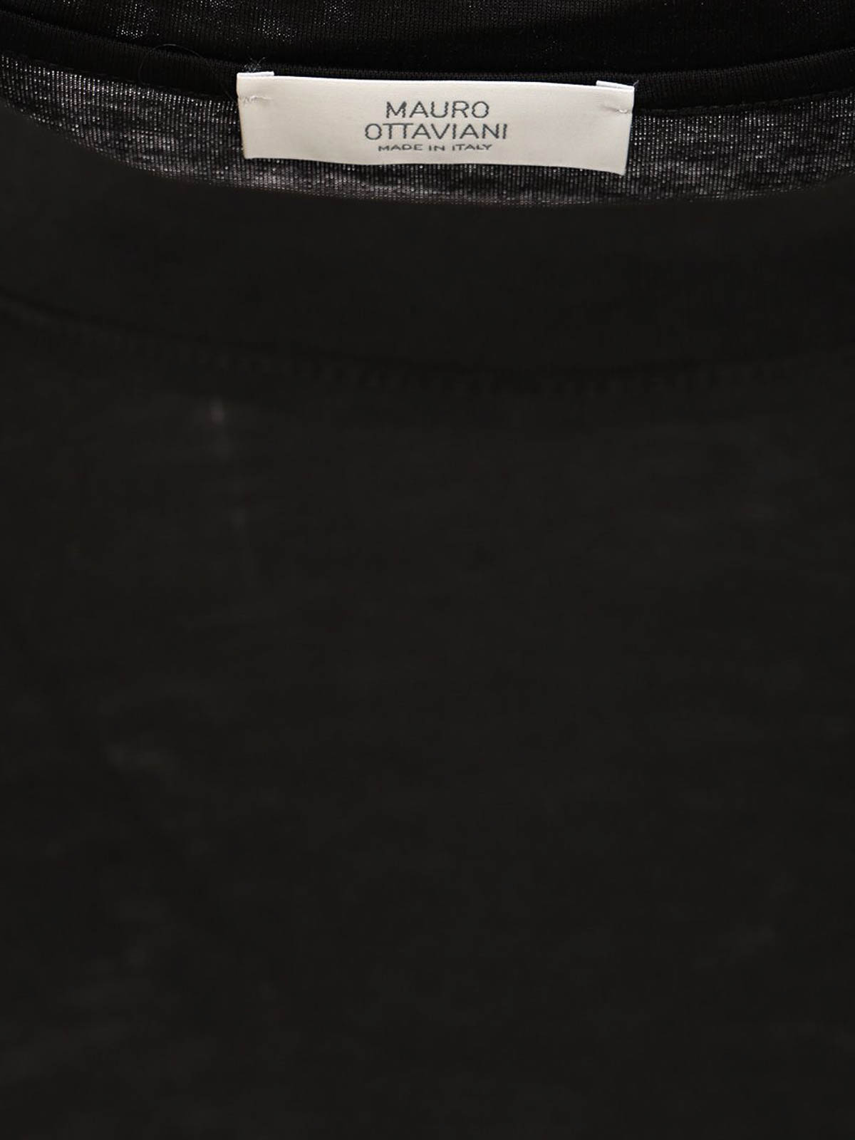 Mauro Ottaviani Jersey T-shirt In Black