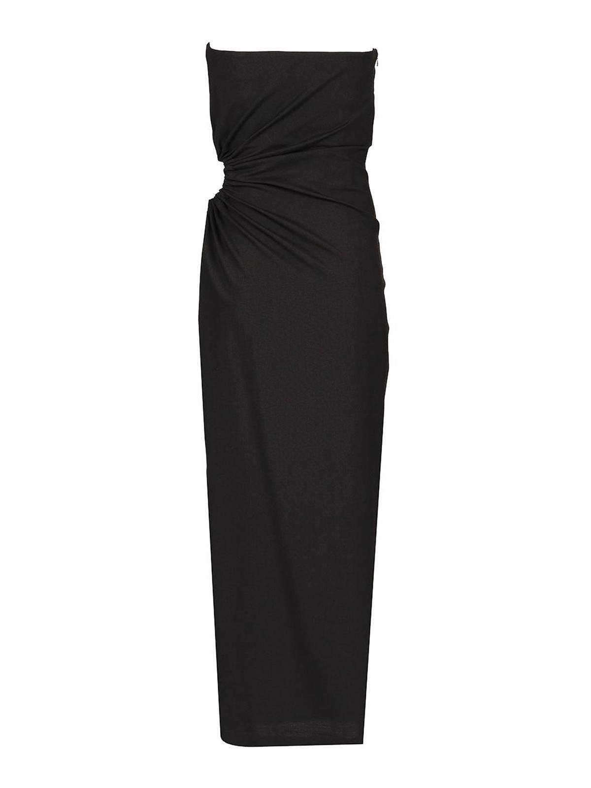 Max Mara Bustier Dress In Black