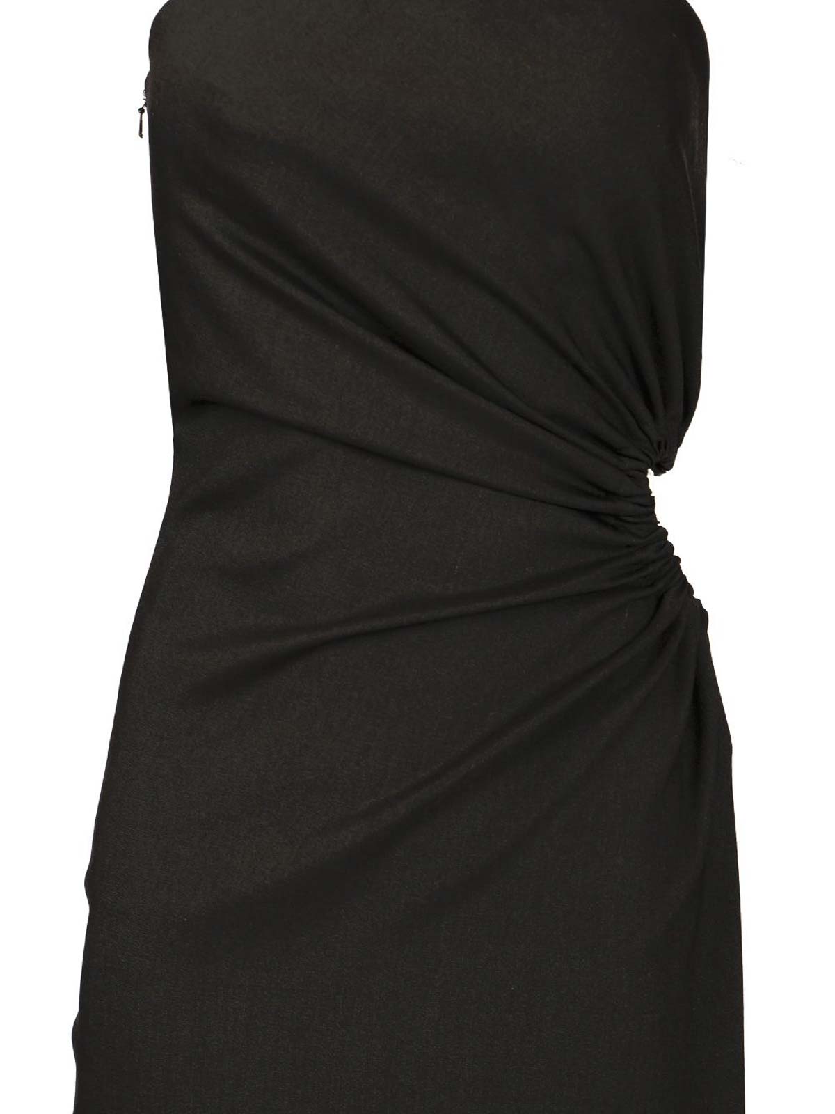 Max Mara Bustier Dress In Black