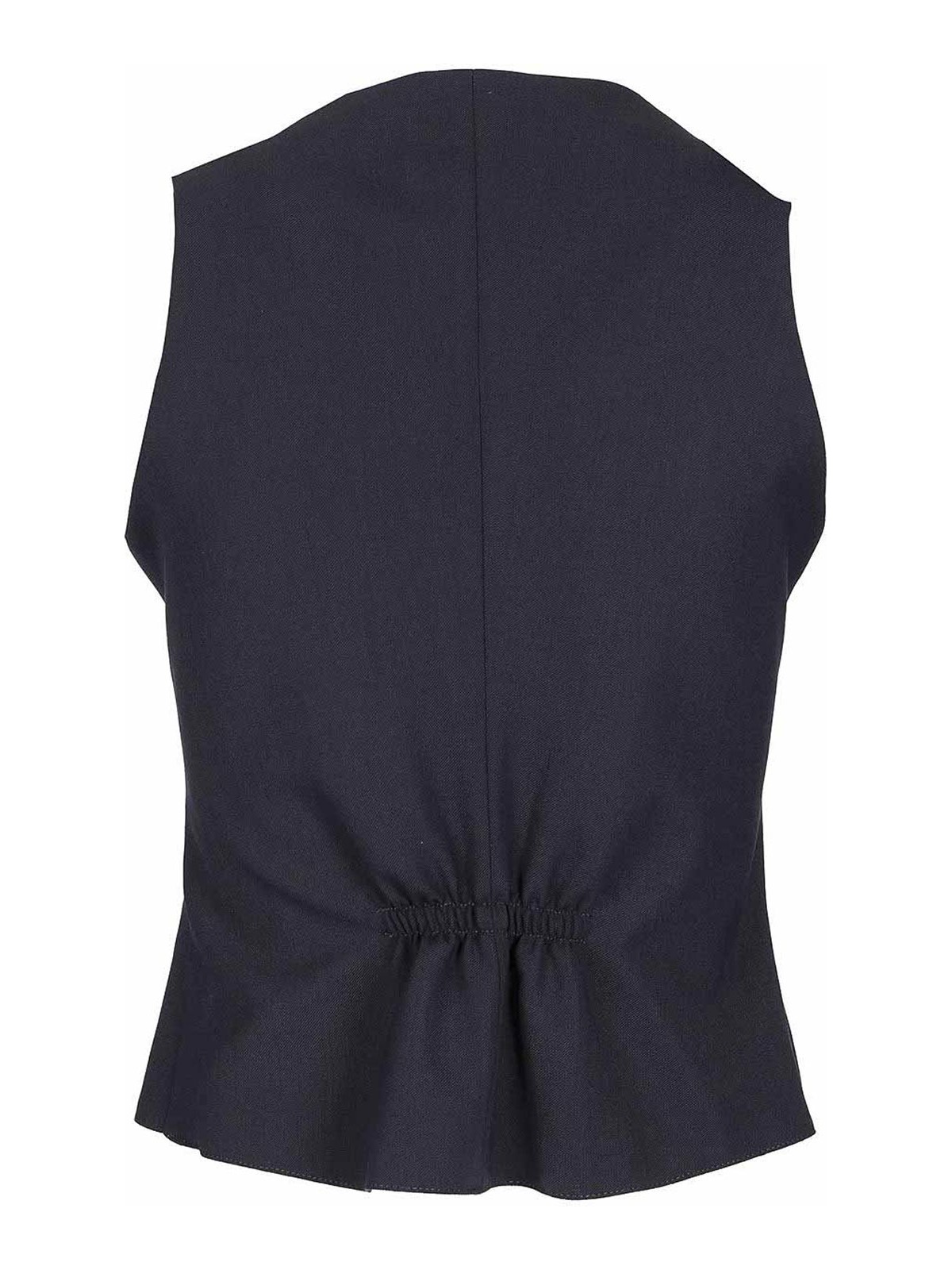 Tagliatore Gaelle Waistcoat In Black