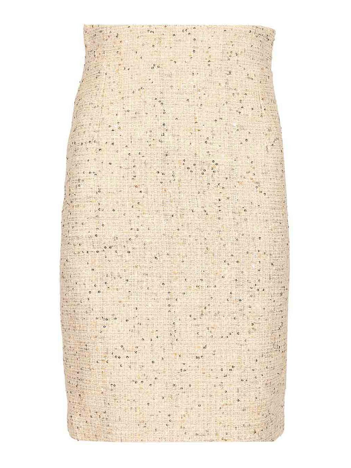 Tagliatore Nell Midi Skirt In Neutral
