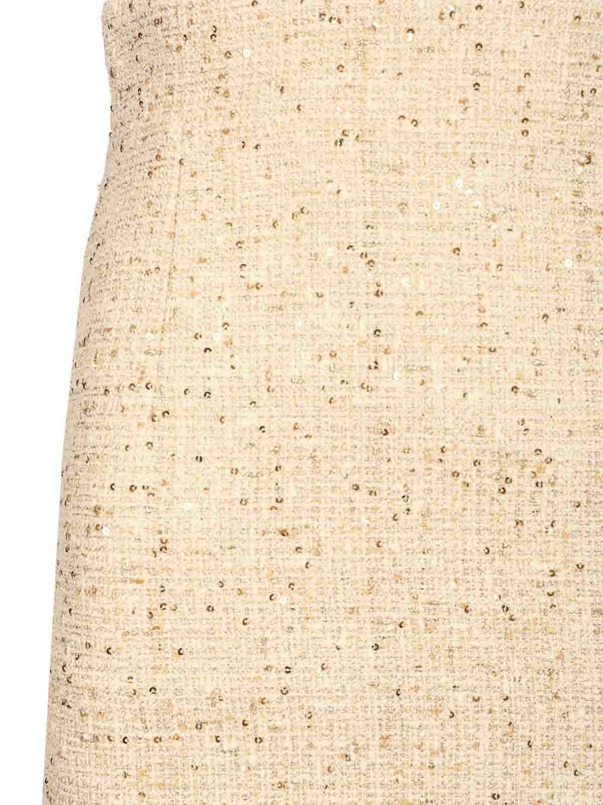 Tagliatore Nell Midi Skirt In Neutral