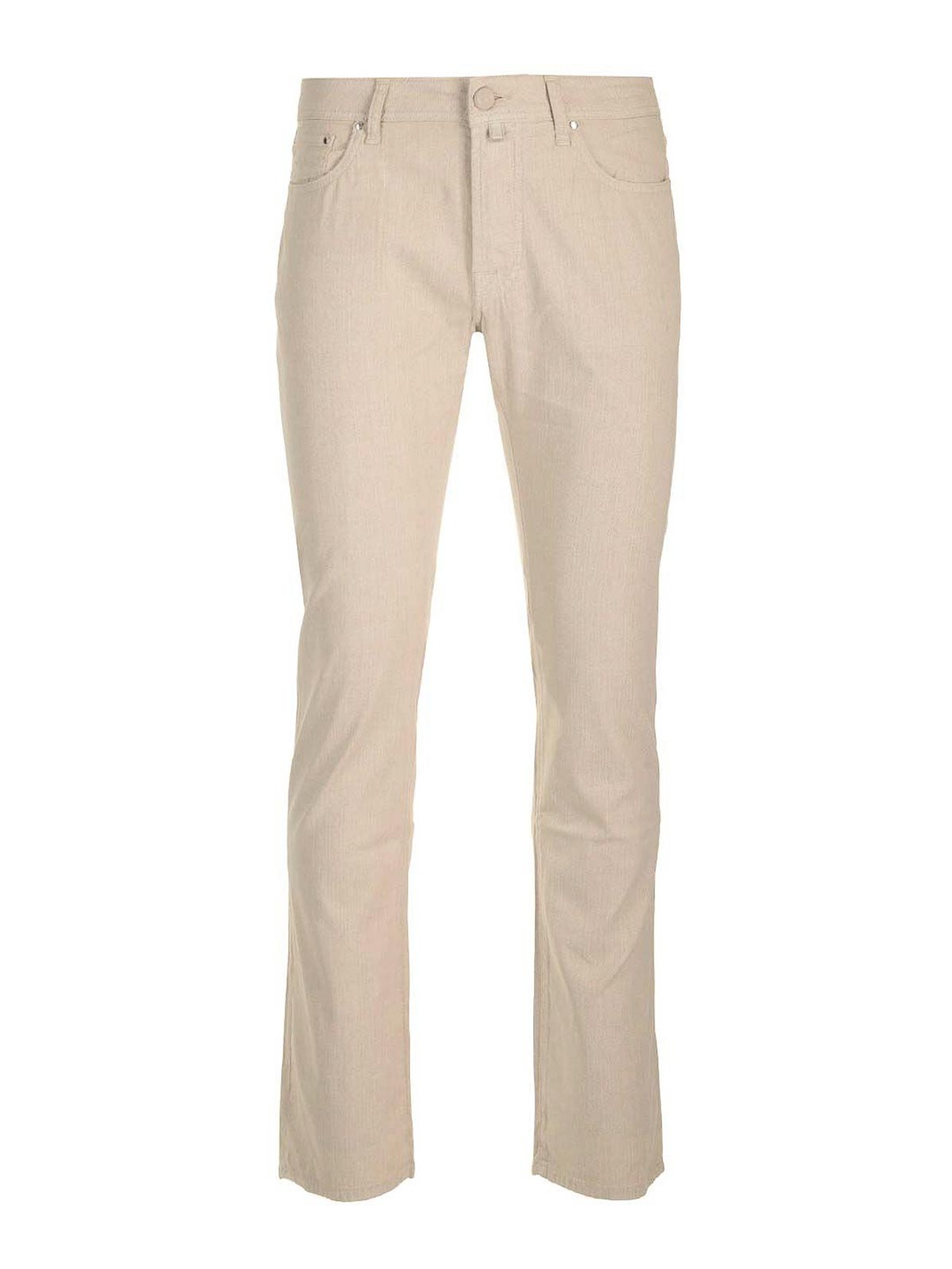 Jacob Cohen Barb Trousers Beige In Neutral