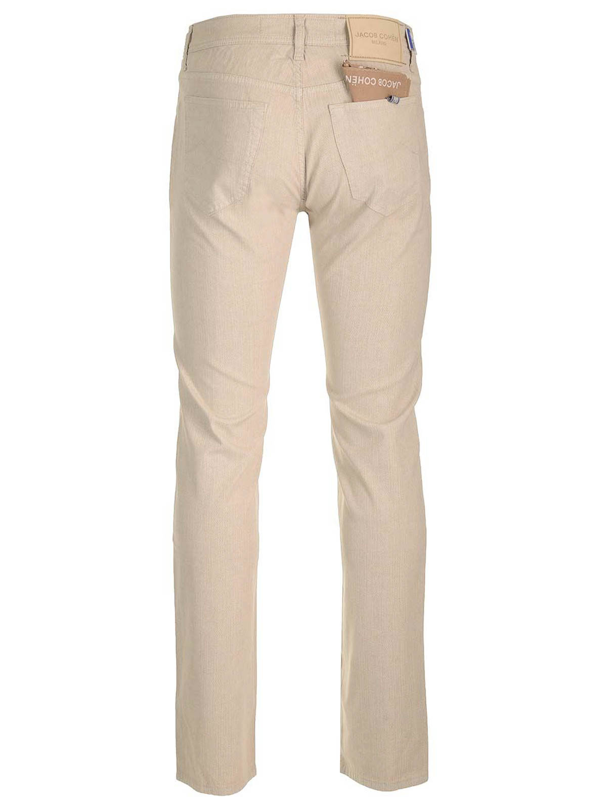 Jacob Cohen Barb Trousers Beige In Neutral