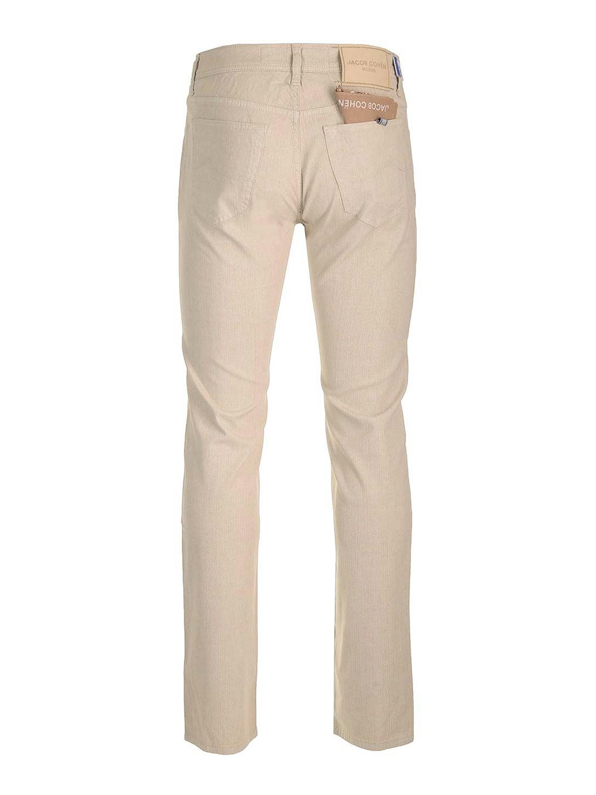 Jacob Cohen Barb Trousers Beige In Neutral