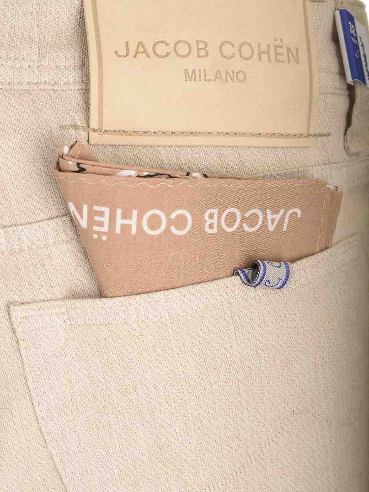 Jacob Cohen Barb Trousers Beige In Neutral