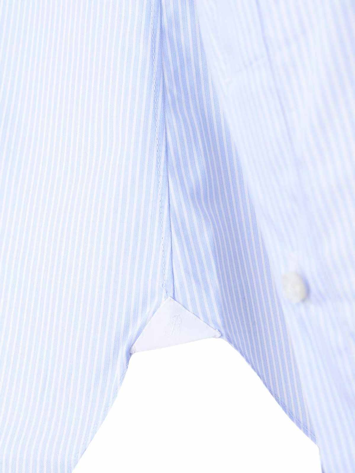 Barba Napoli Tailored Shirt In Blue