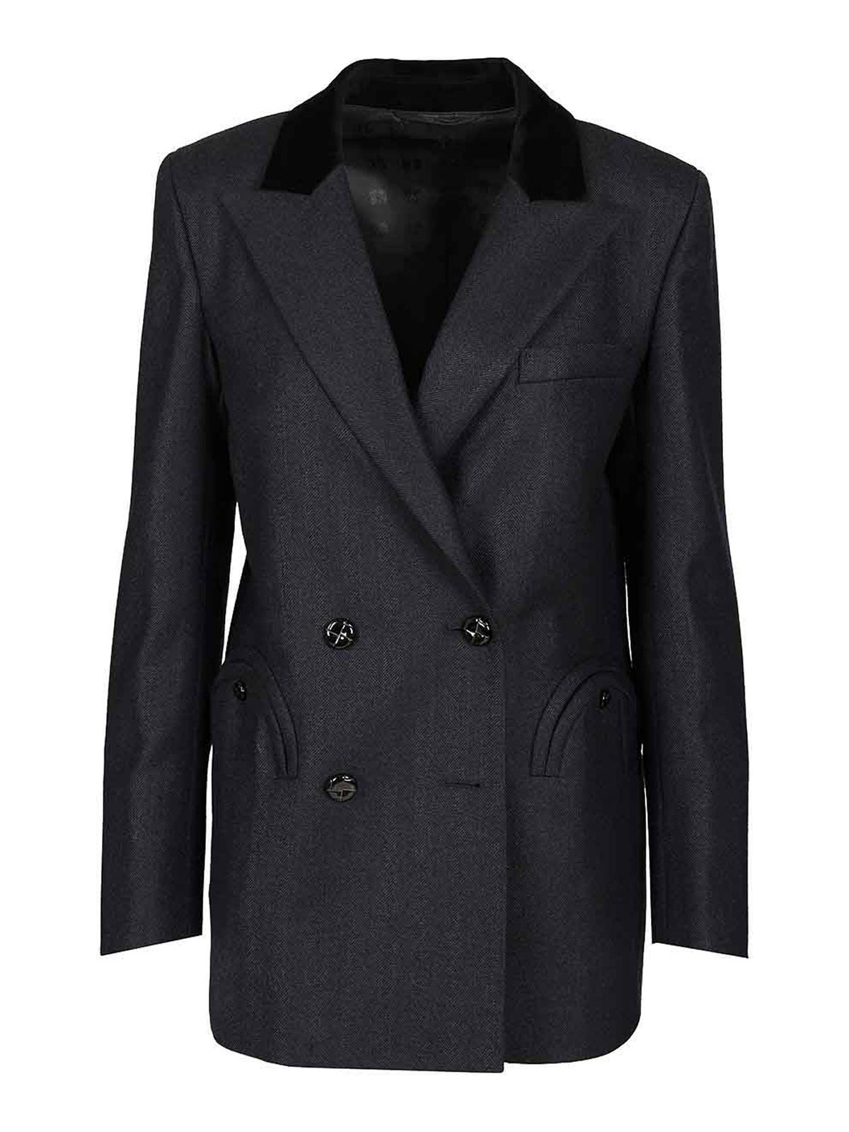 Blazé Milano Everyday Double-breasted Blazer In Blue