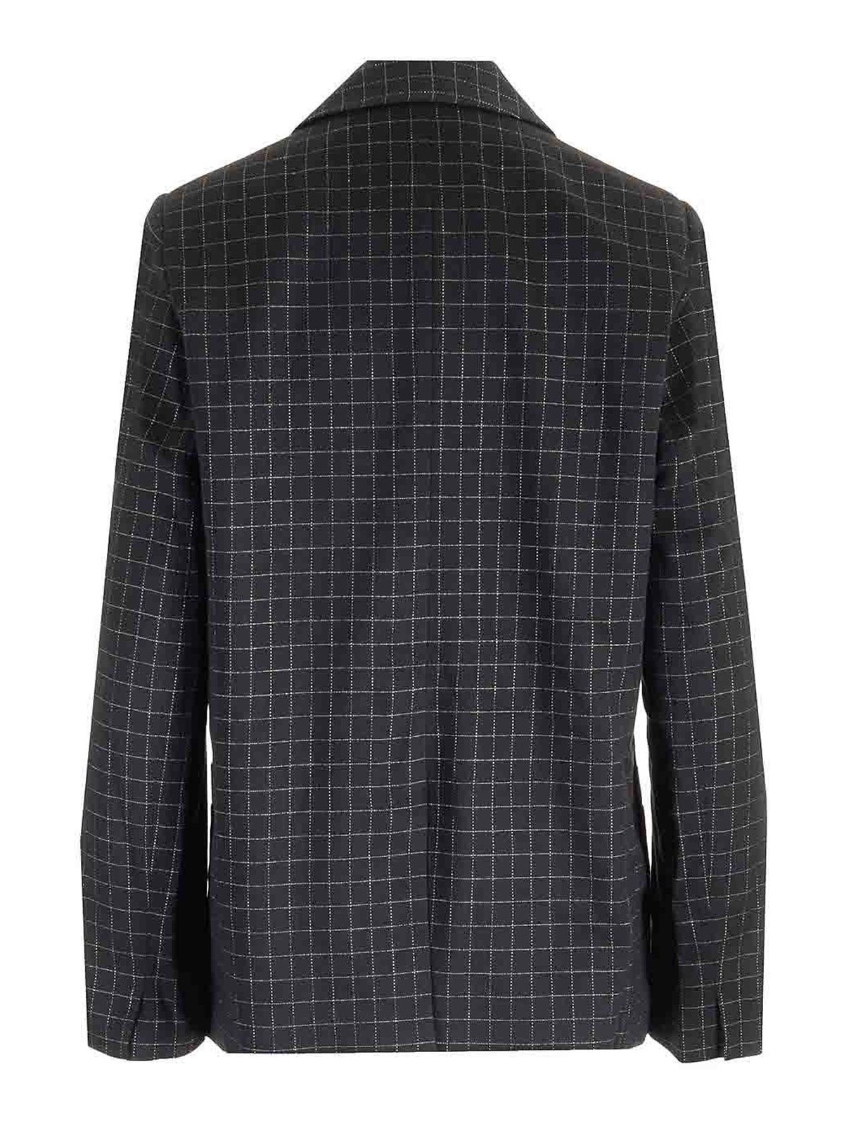 Forte Forte Boxy Fit Blazer In Gray