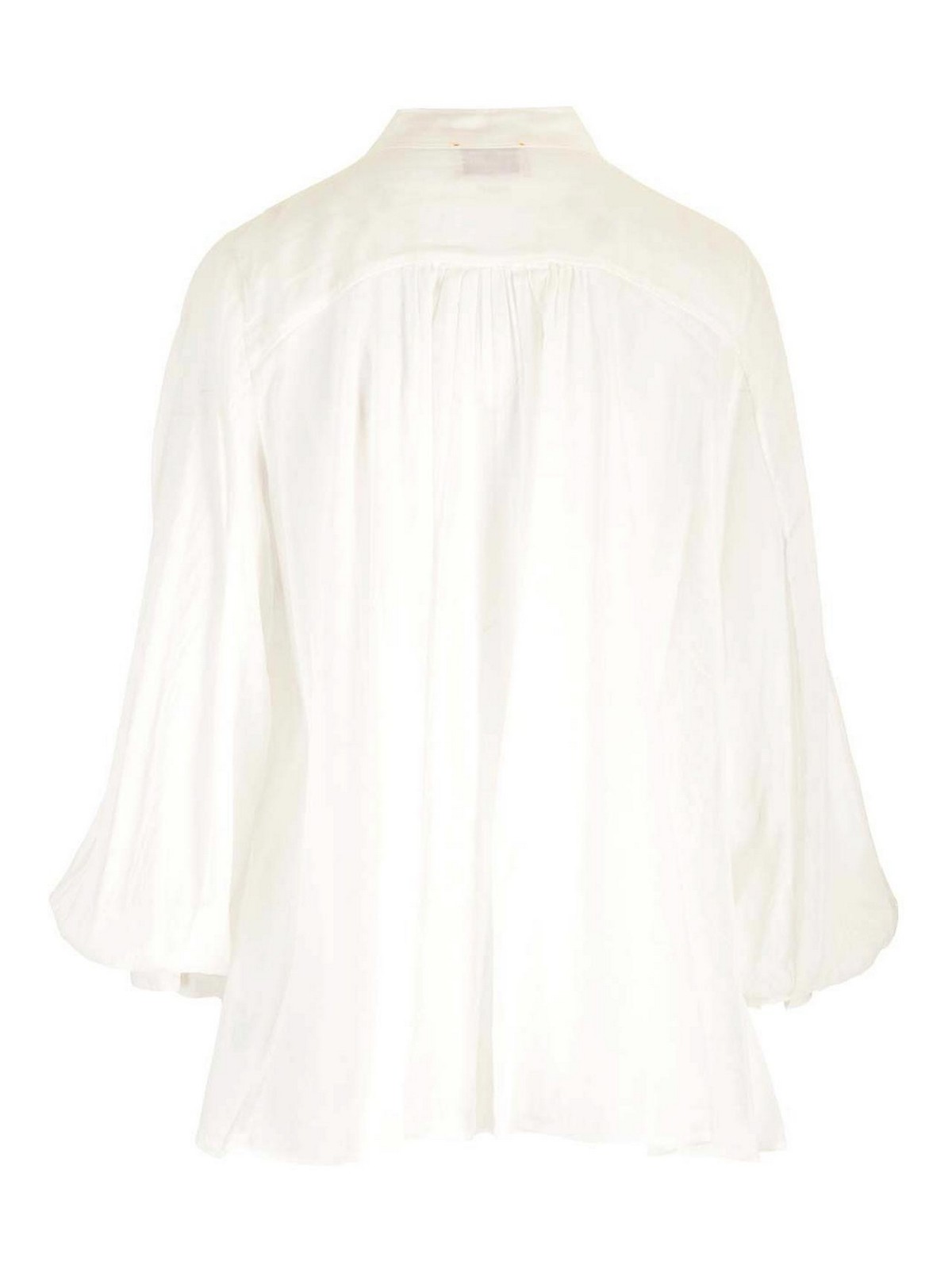 Forte Forte Voile Bohemian-style Shirt In White
