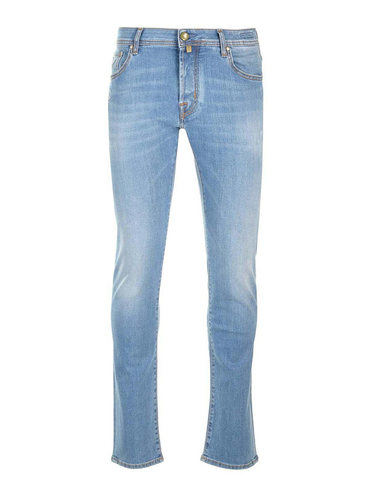 Jacob Cohen Slim Fit Jeans In Blue