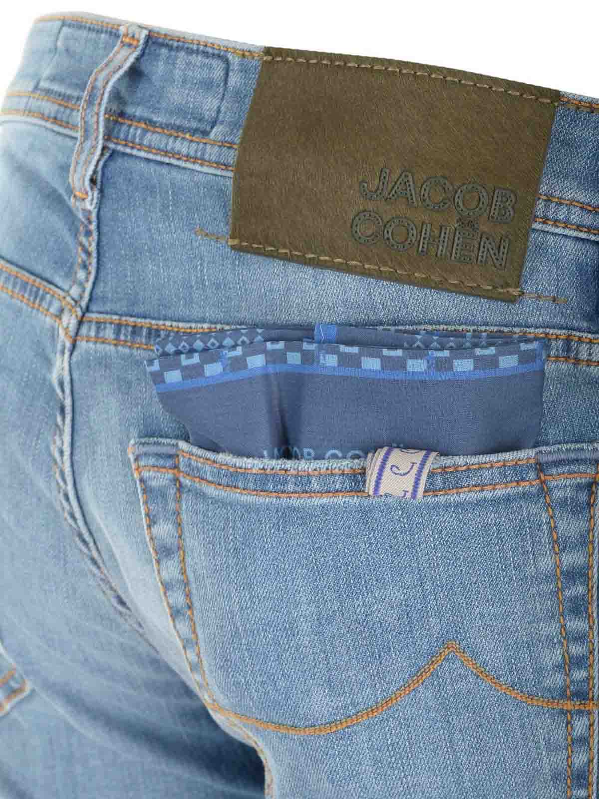 Jacob Cohen Slim Fit Jeans In Blue