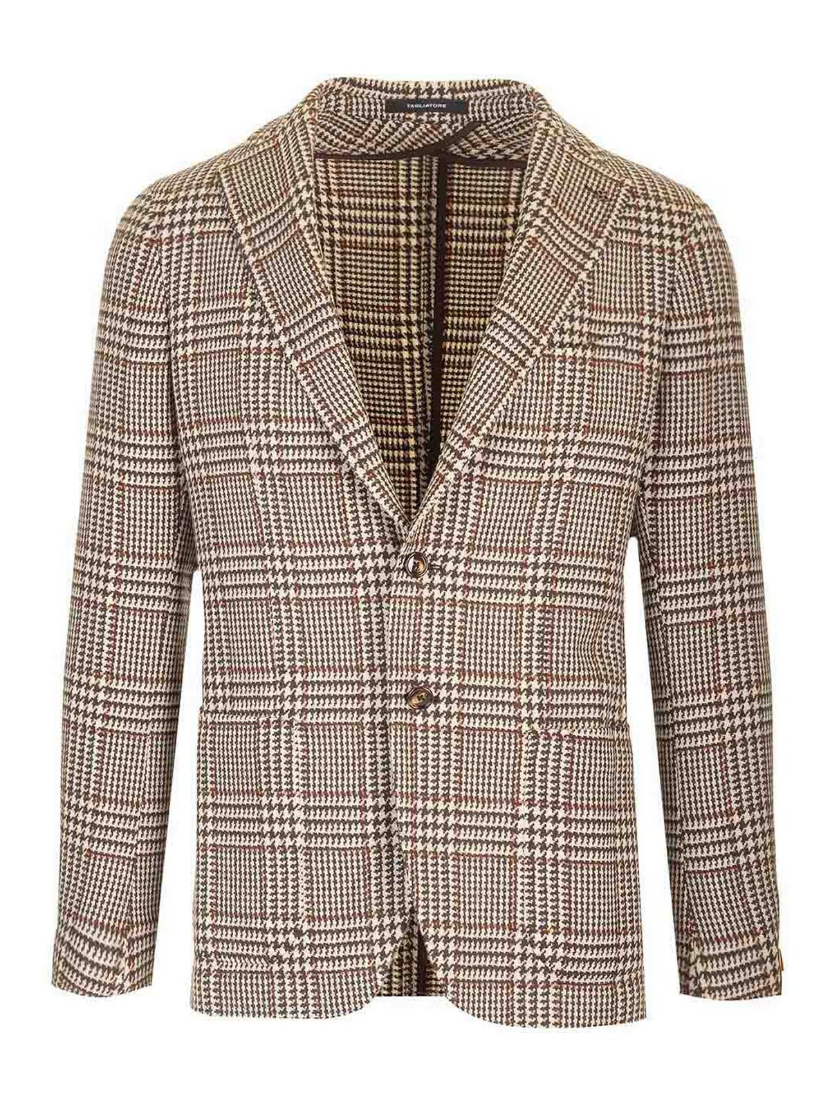 Tagliatore Classic Two-button Montecarlo Blazer In Neutral