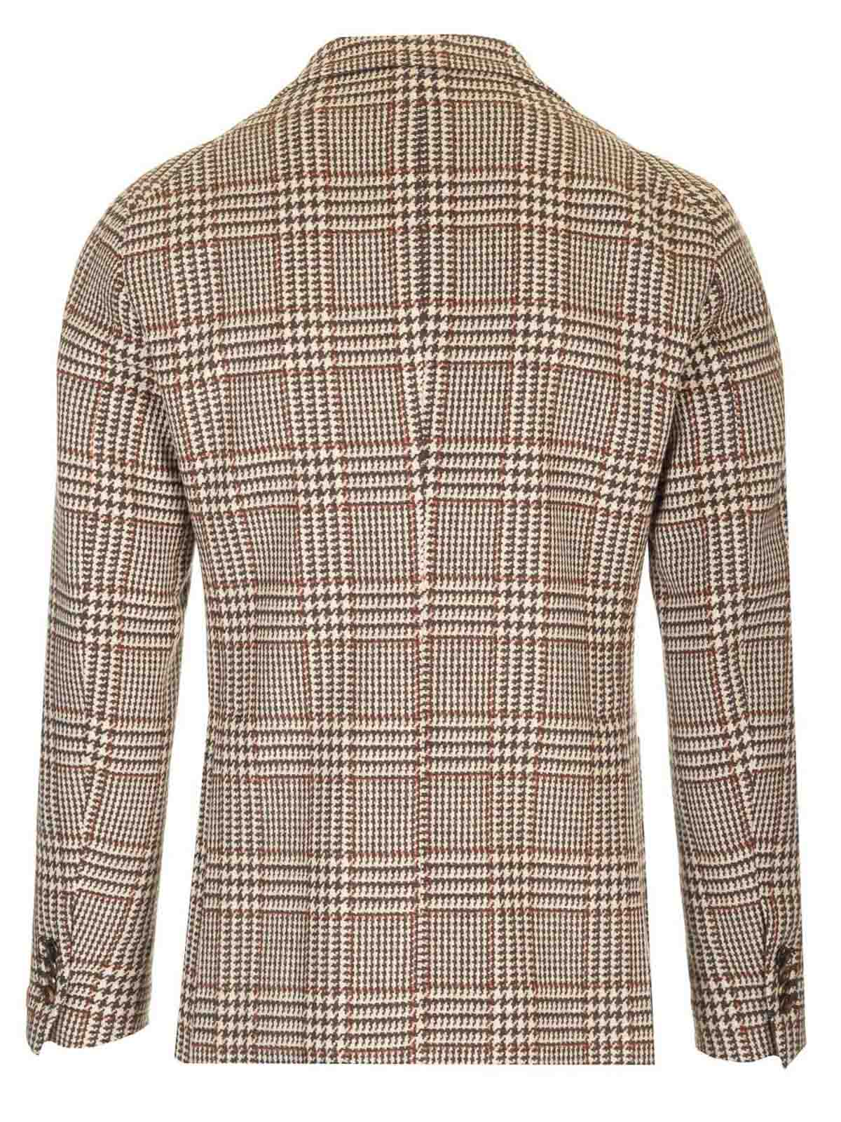 Tagliatore Classic Two-button Montecarlo Blazer In Neutral