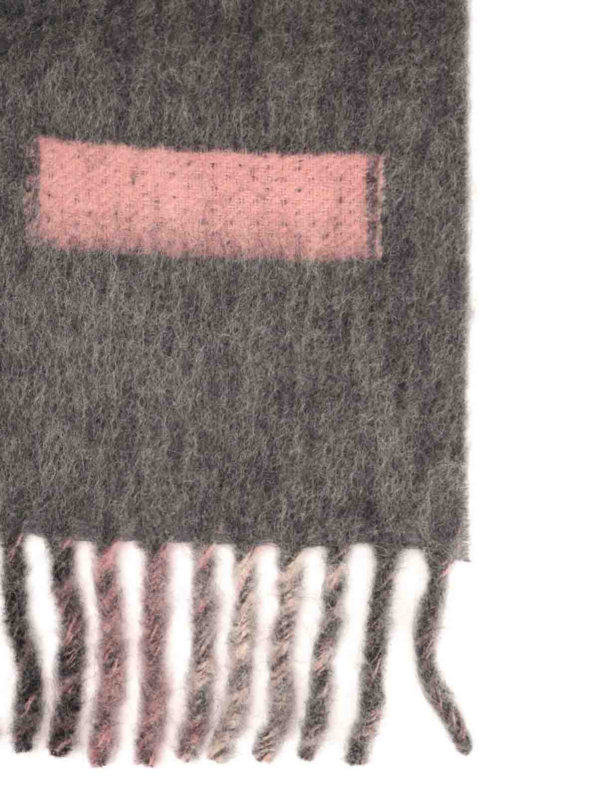 Marni Alpaca And Mohair Scarf Scarves And Foulards Multicolor In Multi