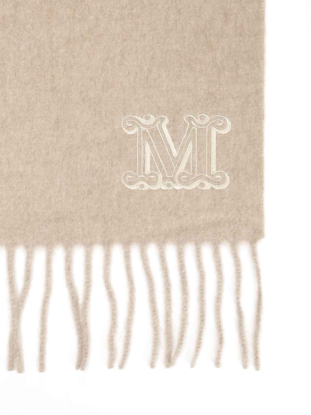 Max Mara Cashmere Stole In Gray