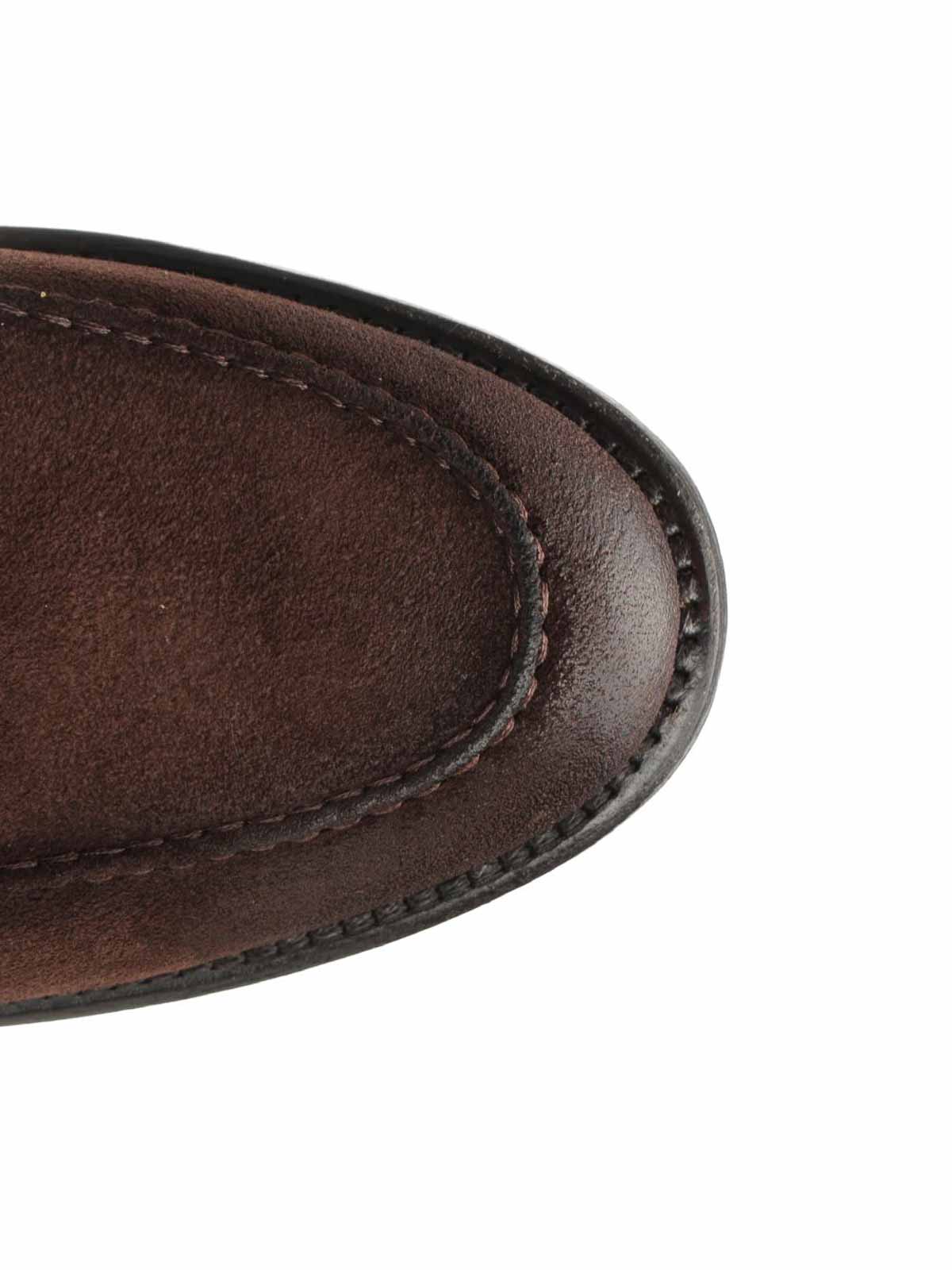 Corvari Khaky Mocassino Nappine Suede 446 Misano In Brown