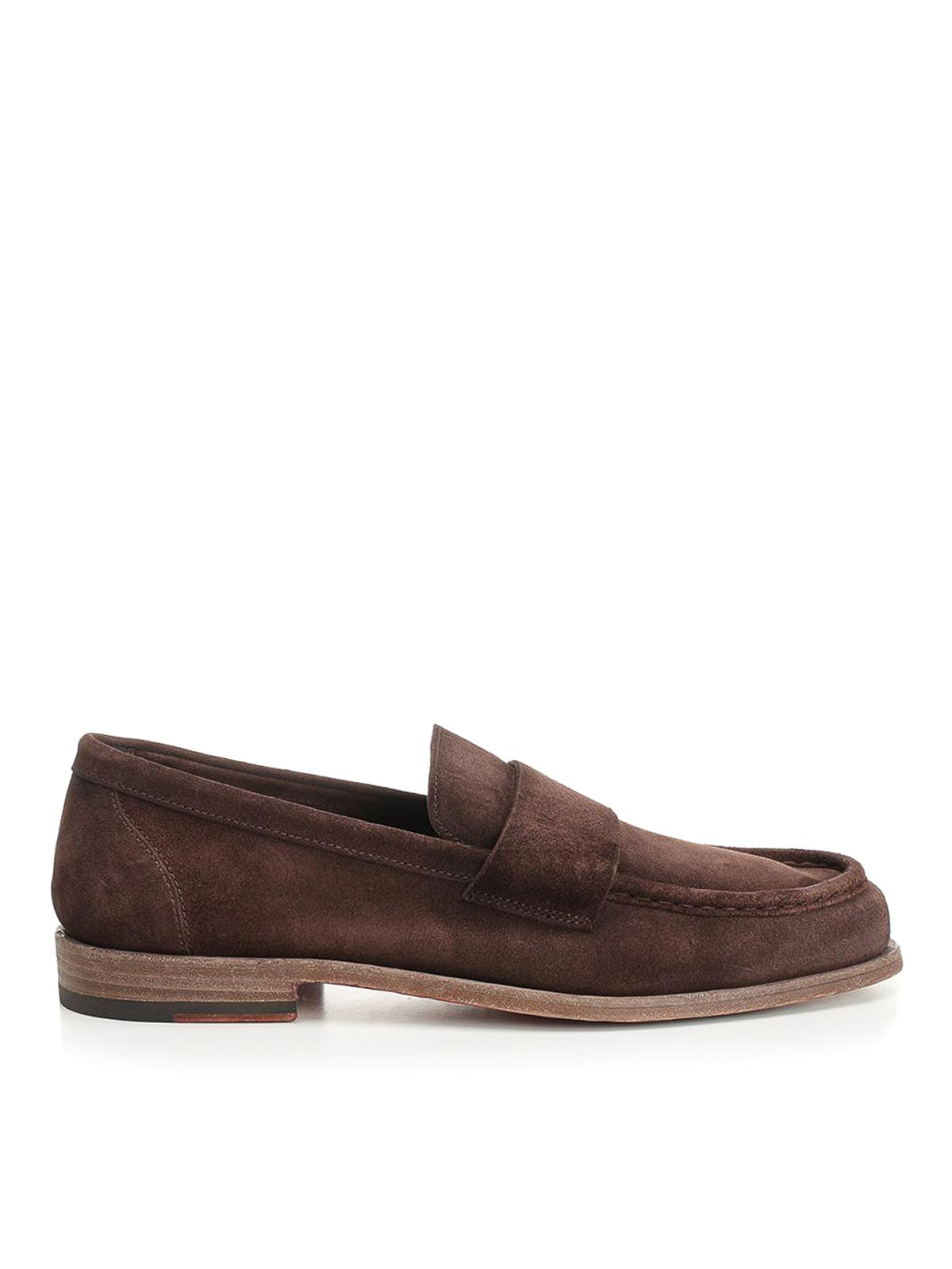 Corvari Beige Mocassino Fascetta Alta Suede 023 In Brown