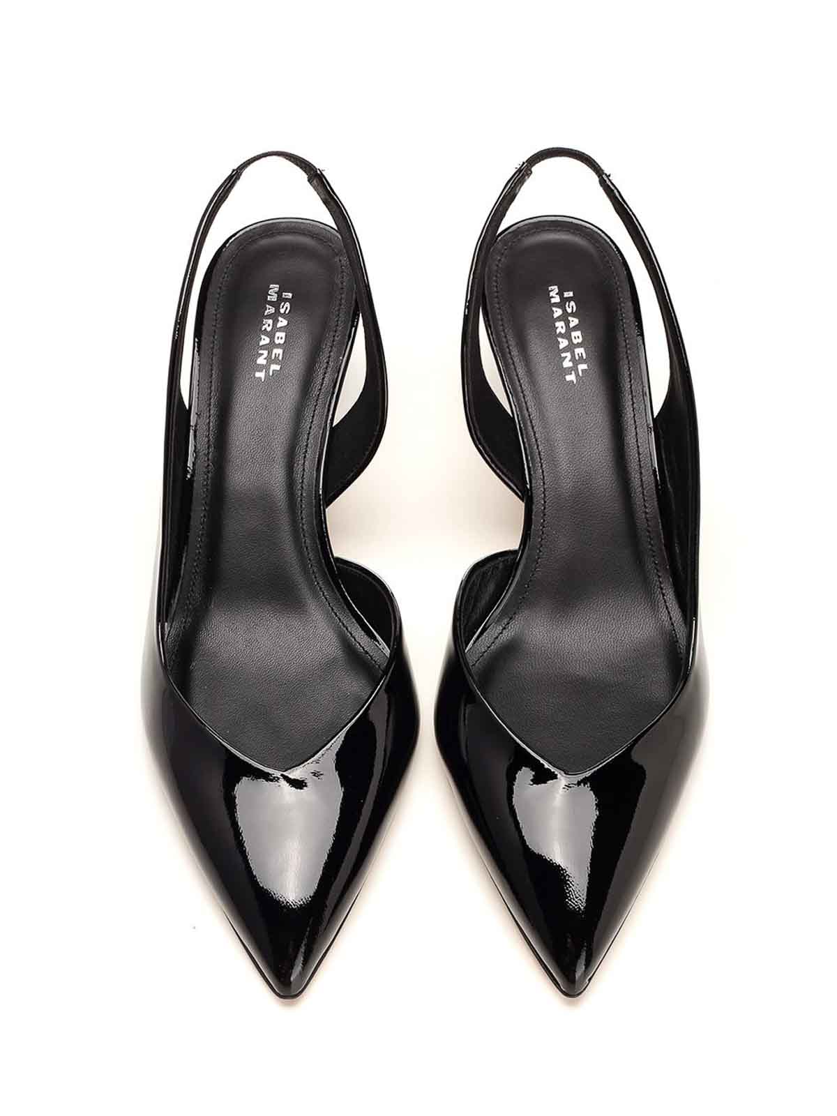Isabel Marant 50mm Padim Slingback Pointed-toe Pumps In Black