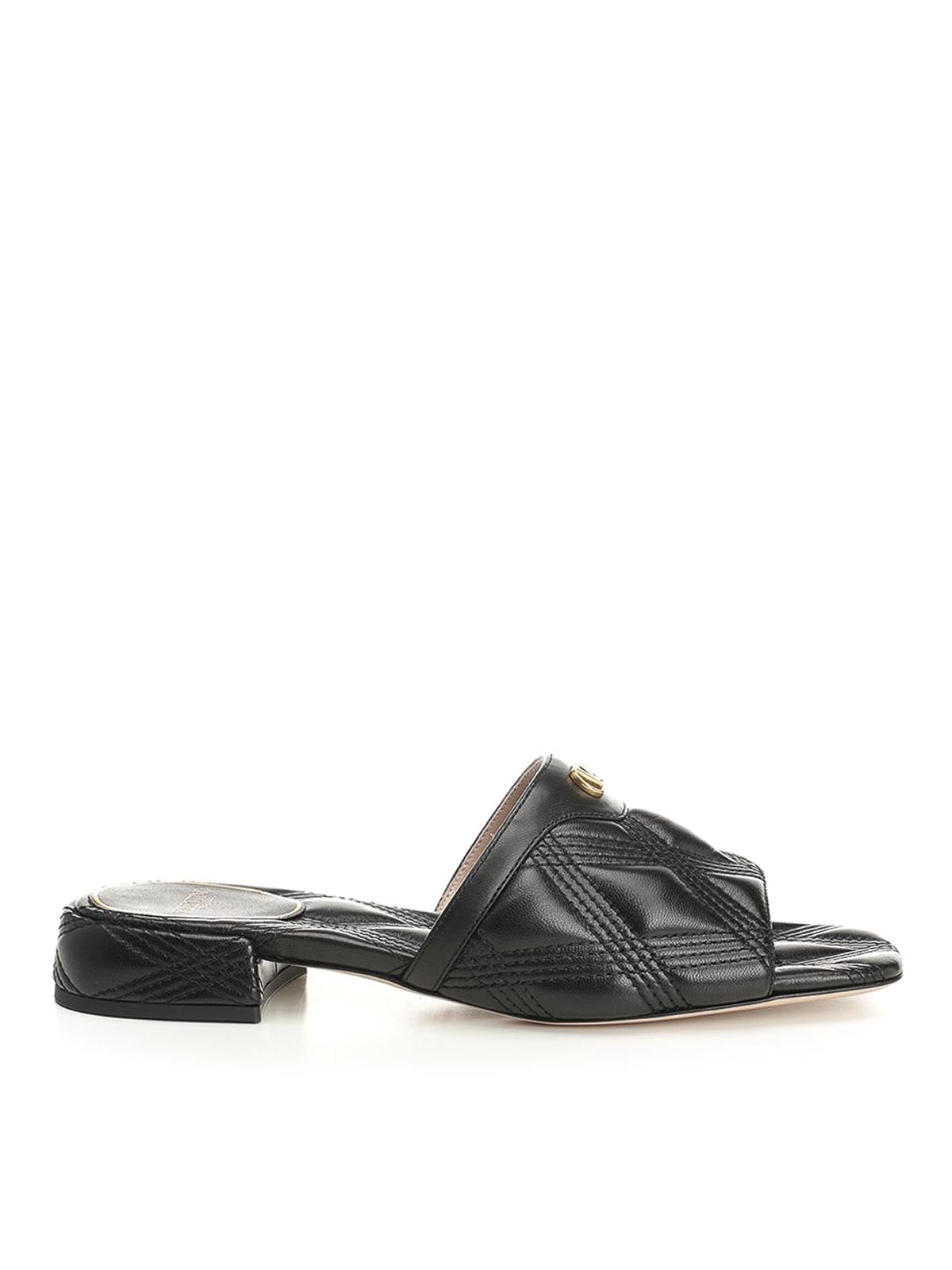 Valentino Garavani Slide Sandal In Black