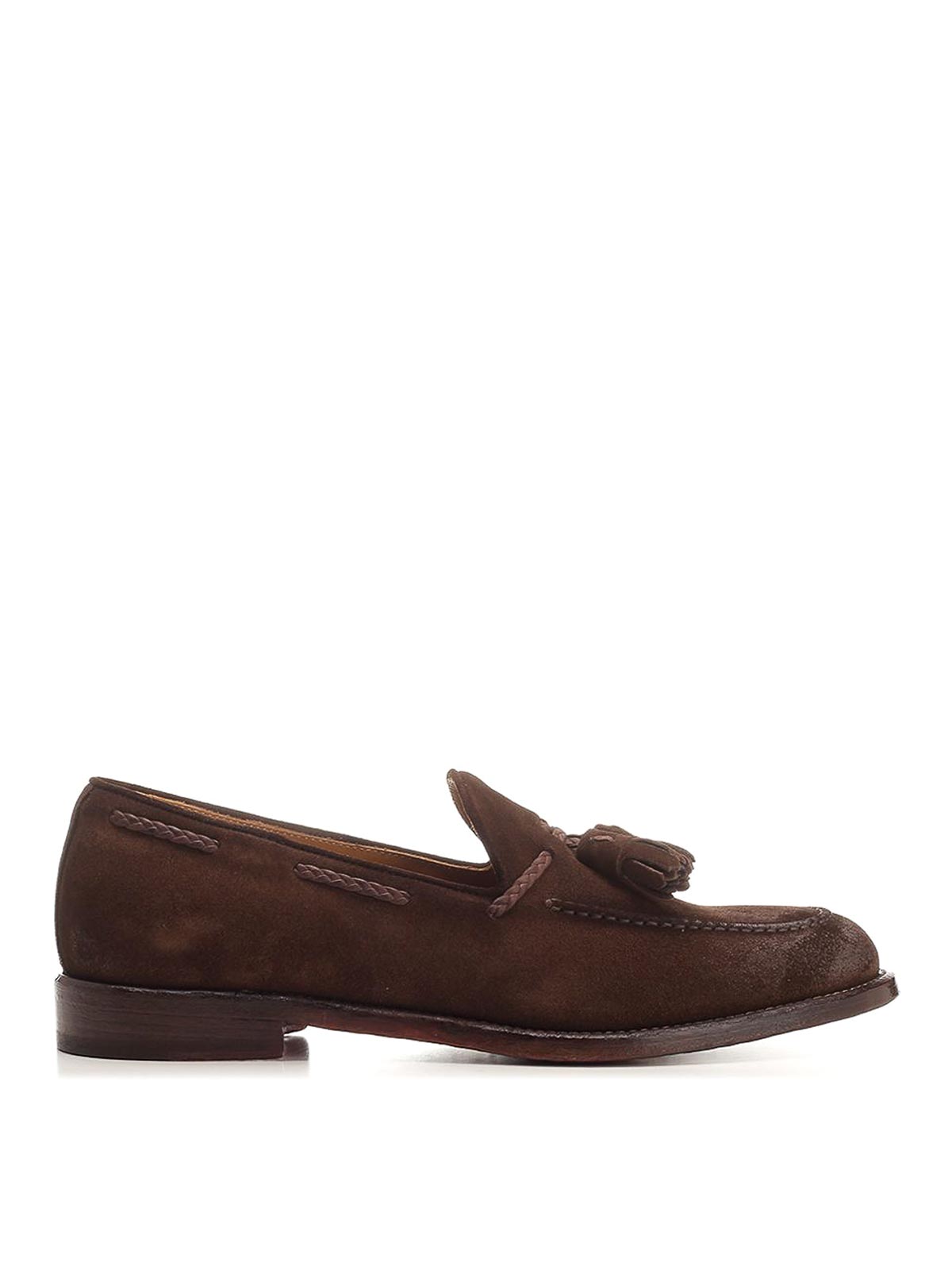 Corvari Khaky Mocassino Nappine Suede 446 Misano In Brown
