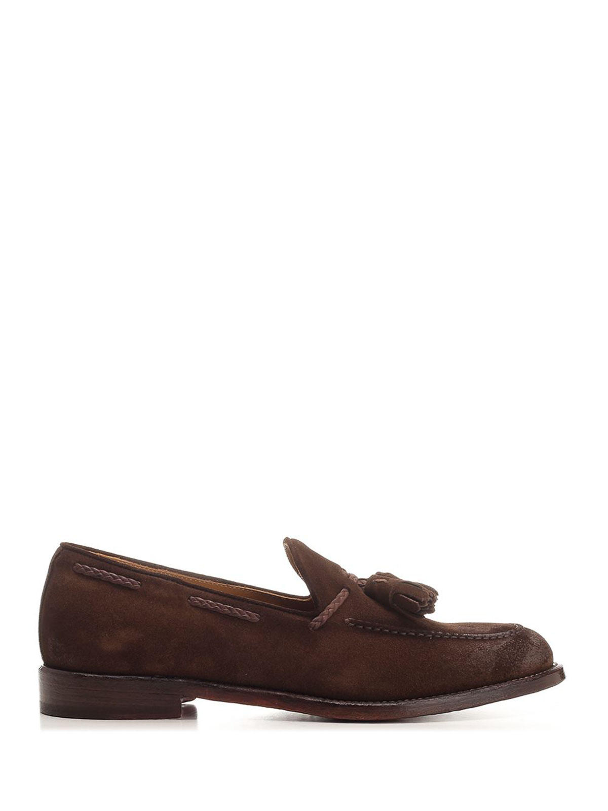 Corvari Khaky Mocassino Nappine Suede 446 Misano In Brown