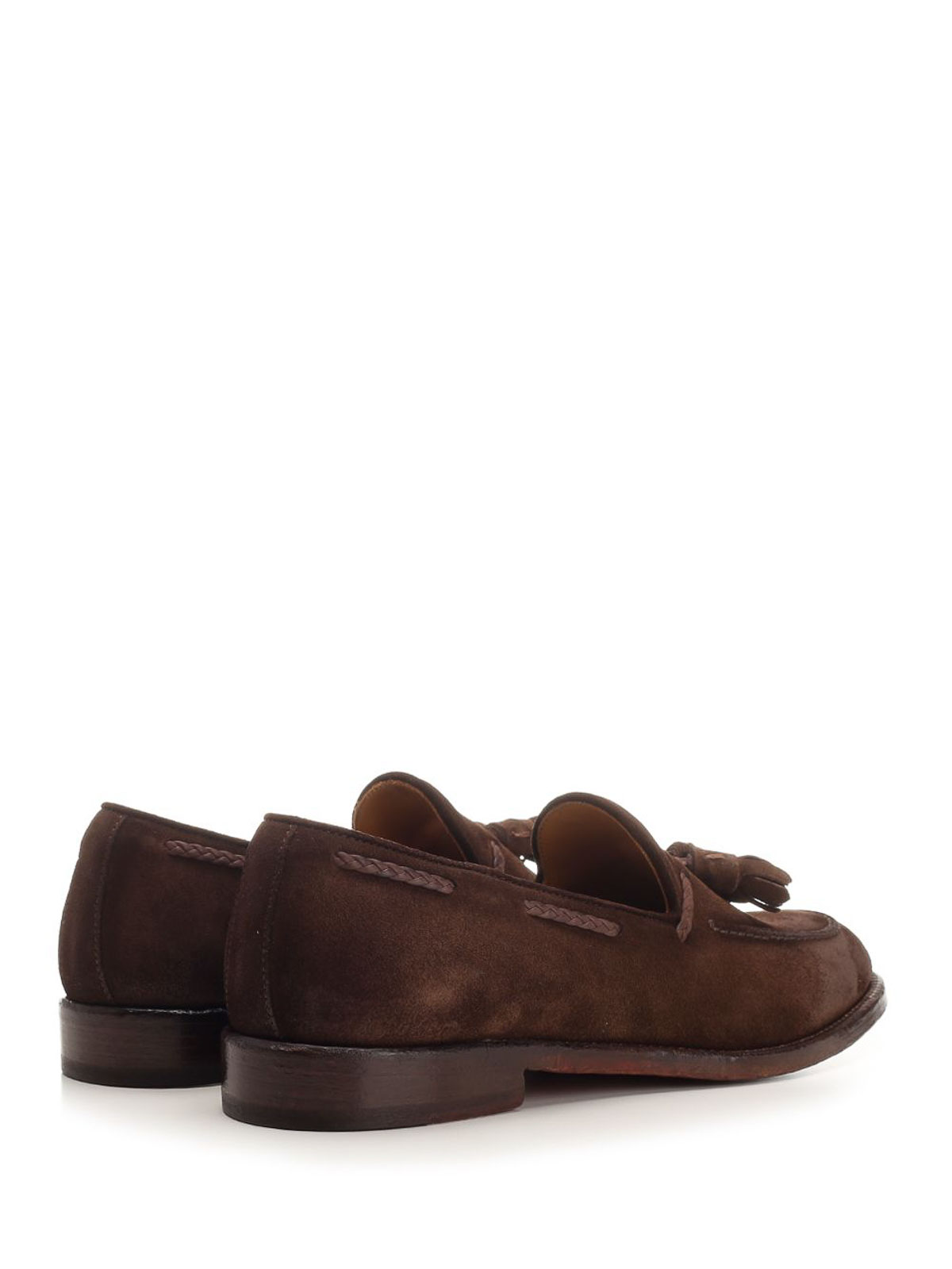 Corvari Khaky Mocassino Nappine Suede 446 Misano In Brown
