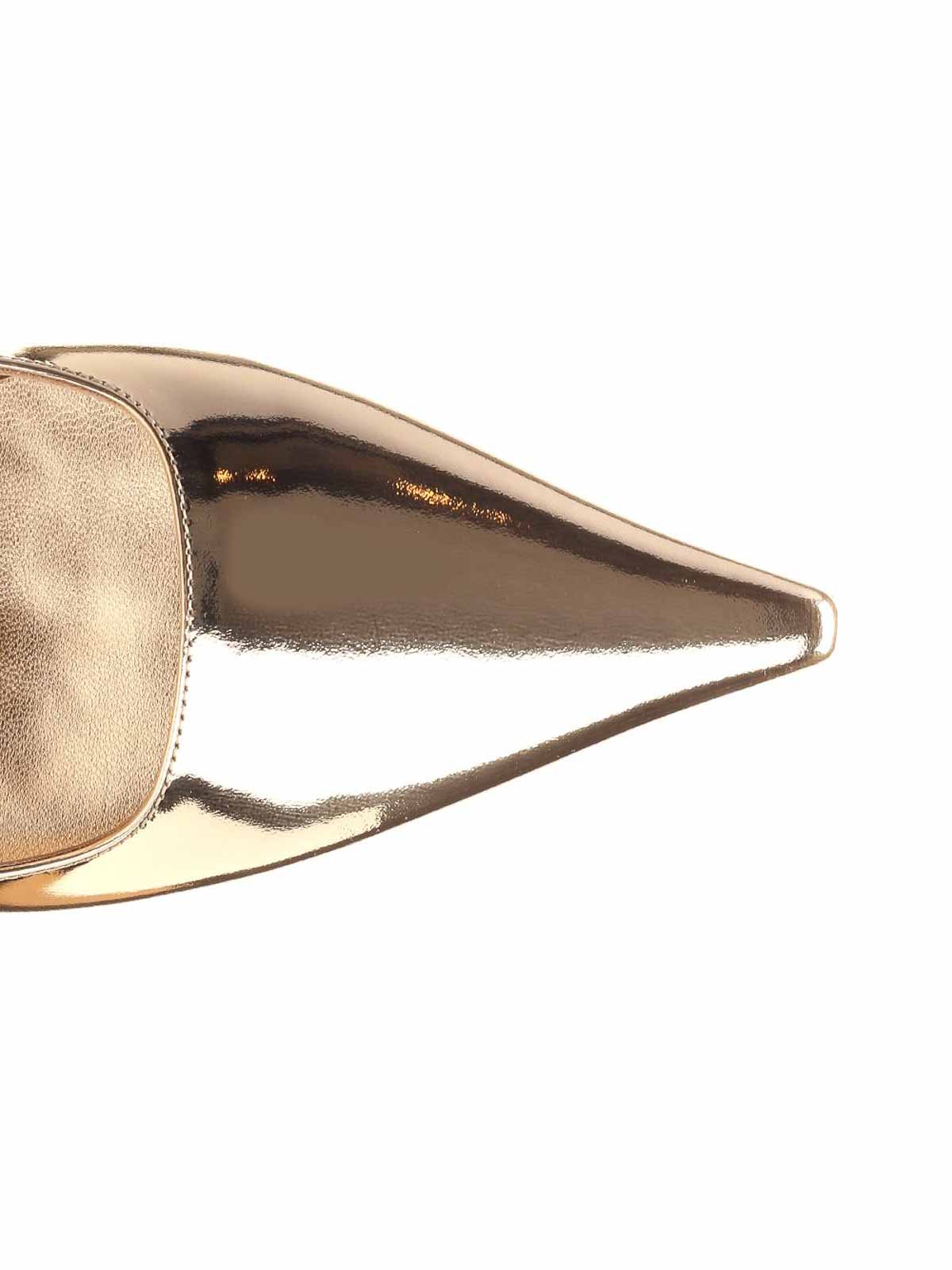 Jimmy Choo Amel 50 Pumps In Gold