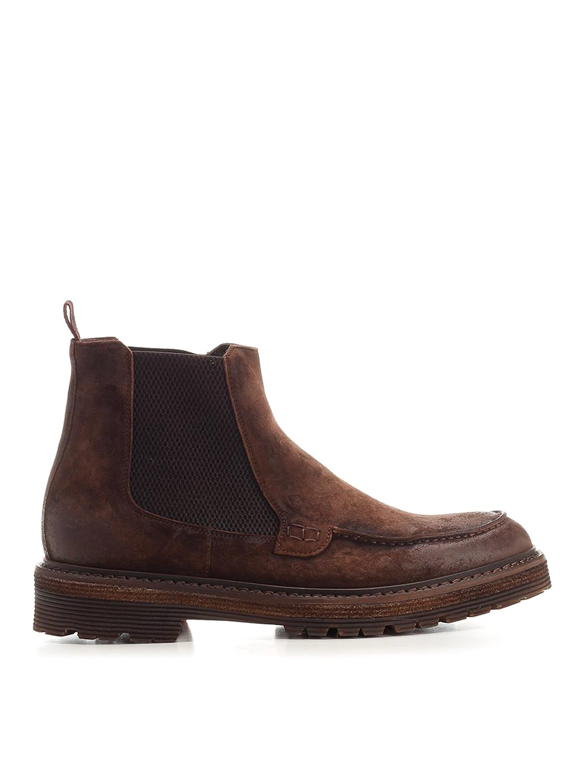 Corvari Chelsea Boot Lace-up Shoes Brown In Brown