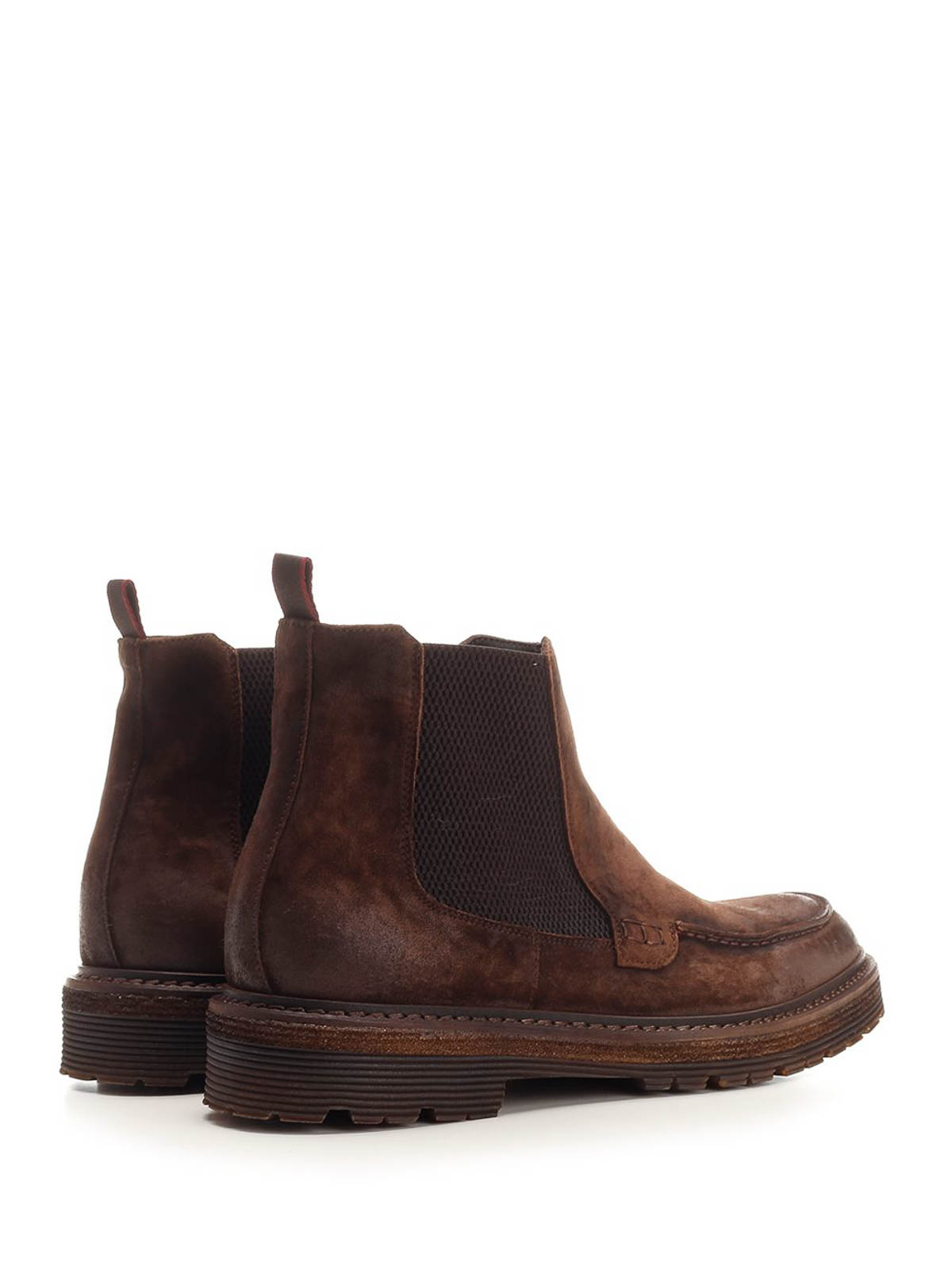 Corvari Chelsea Boot Lace-up Shoes Brown In Brown