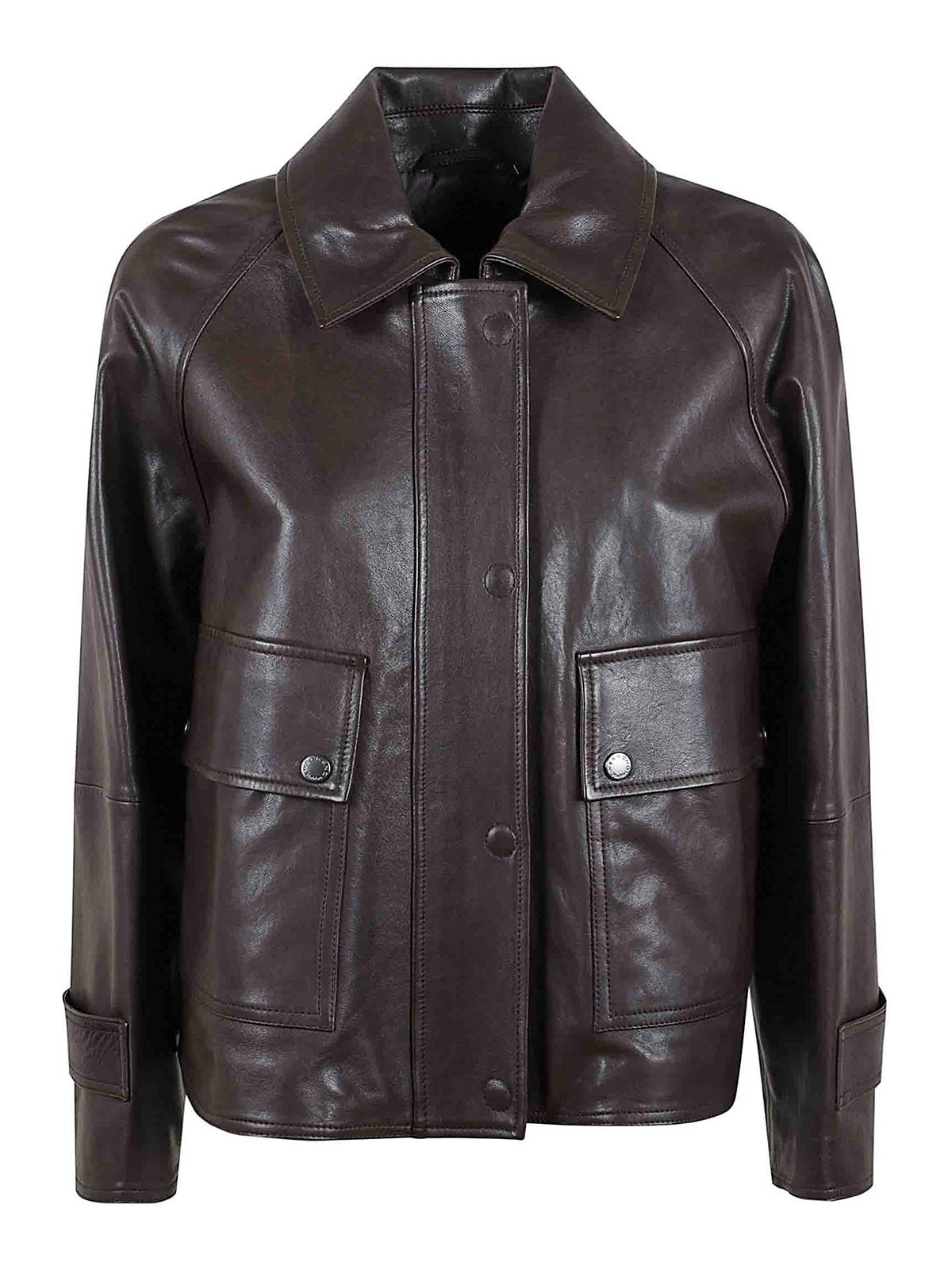 WEEKEND MaxMara ラムレザージャケット Weekend Max Mara Leather jacket - Brown - Women