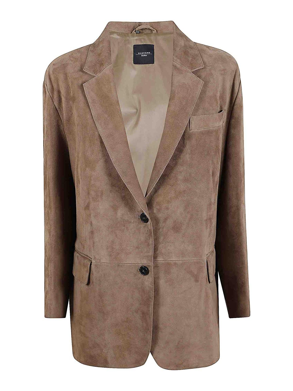 Weekend Max Mara Jacket In Brown