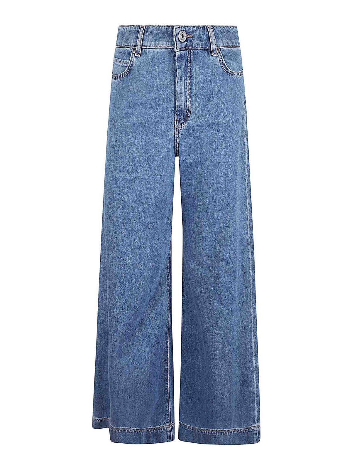 Weekend Max Mara Jeans Boot-cut - Vega In Blue