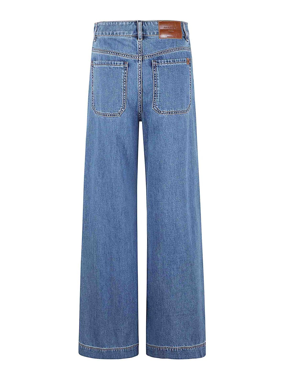 Weekend Max Mara Jeans Boot-cut - Vega In Blue