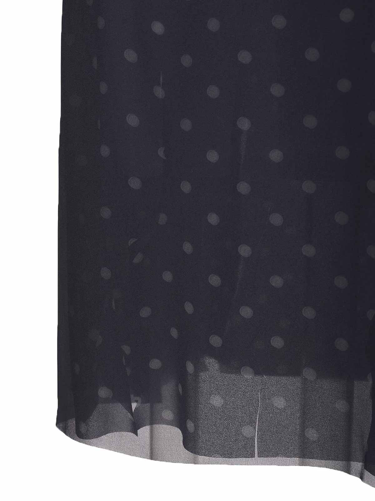 Acne Studios Asymmetric Skirt Skirts Multicolor In Black