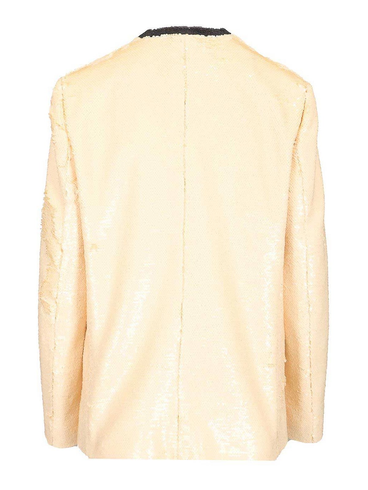 Blazé Milano Cheers Anytime Blazer Jackets Beige In Yellow