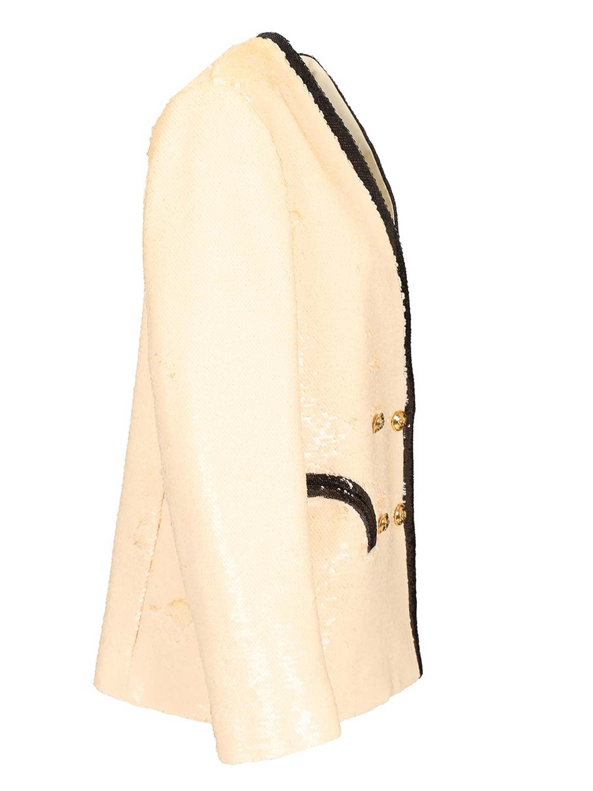 Blazé Milano Cheers Anytime Blazer Jackets Beige In Yellow