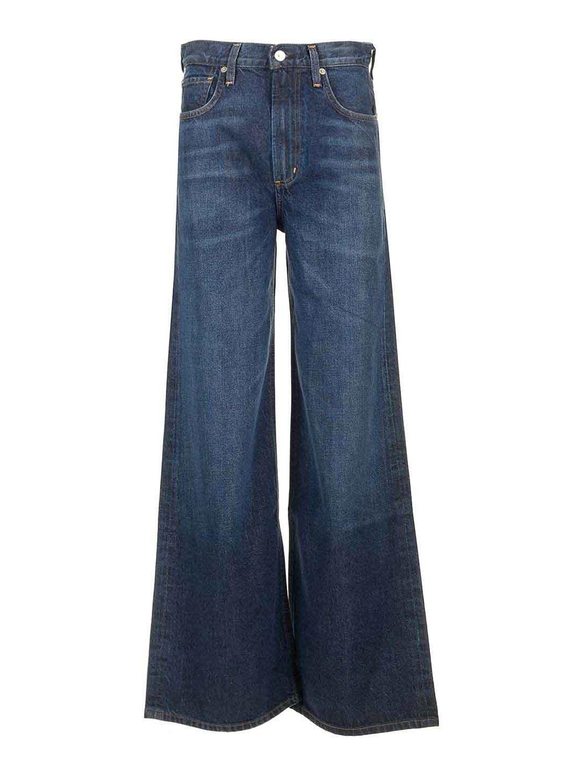 Citizen Of Humanity Paloma Wide Leg Jeans In Blue