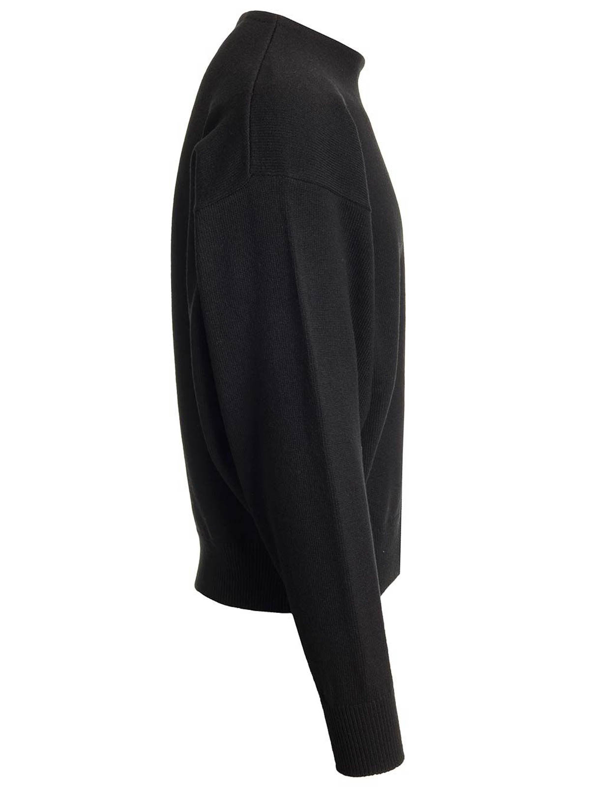 Fear Of God Merino Wool Crewneck Sweater In Black
