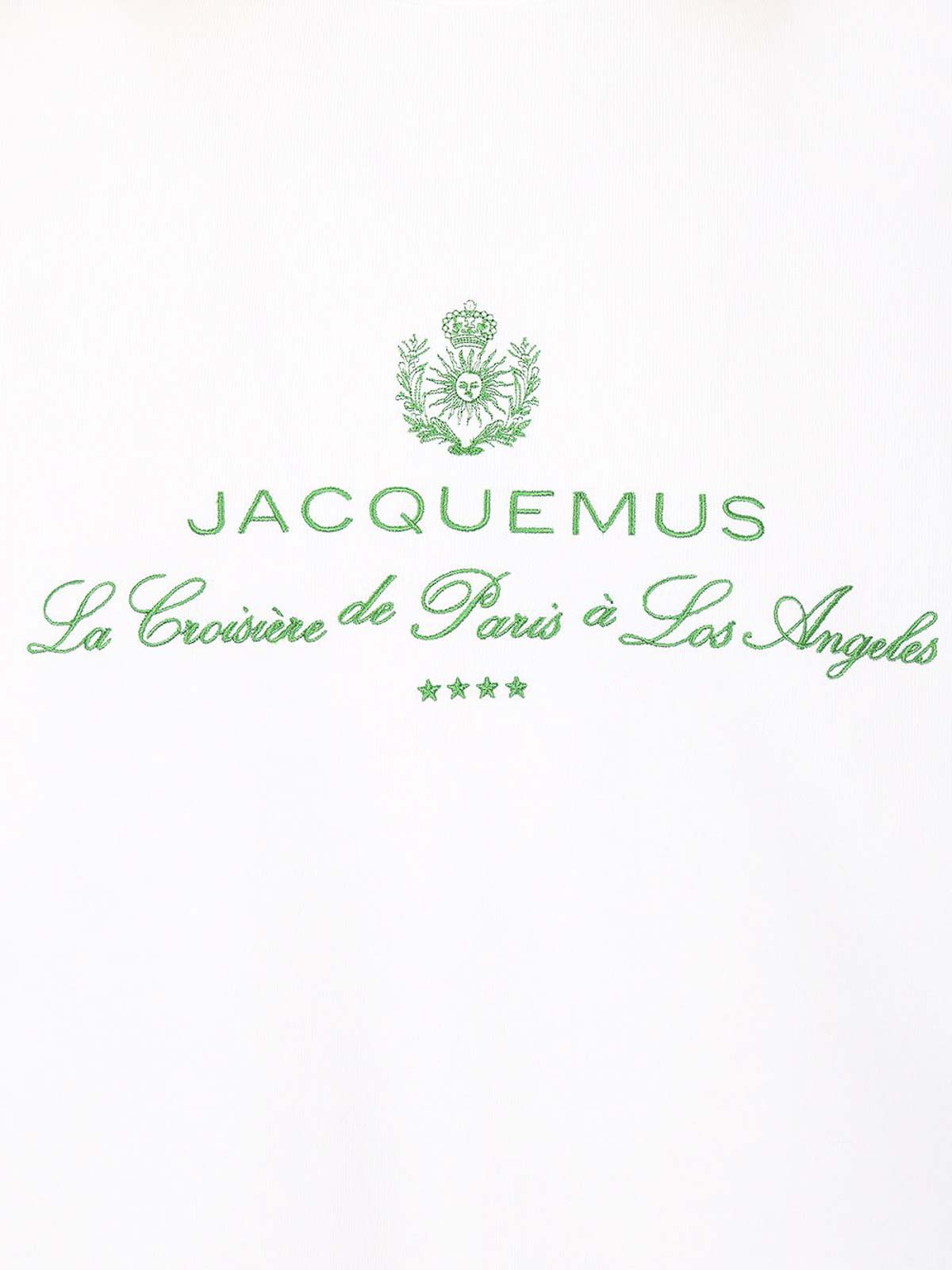 Jacquemus Venice Embroidered Sweatshirt In Neutral