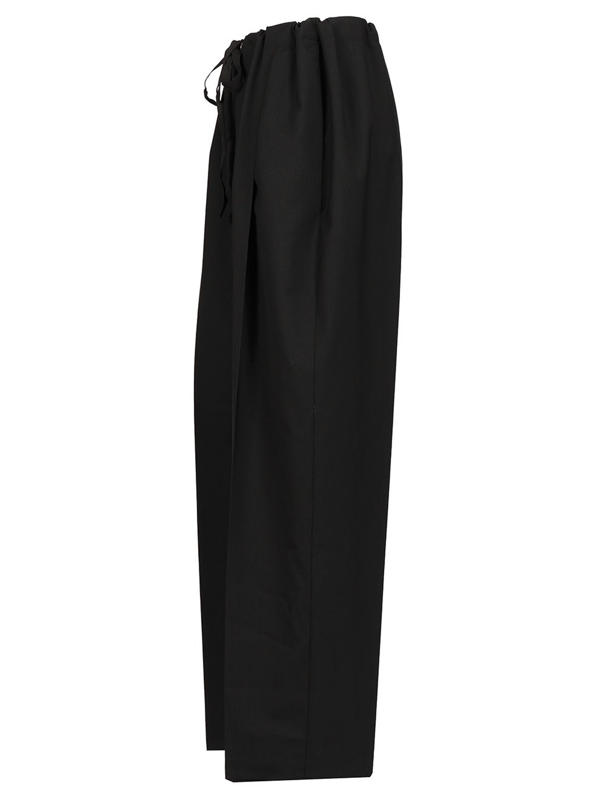 Khaite Trenton Baggy Fit Trousers In Black
