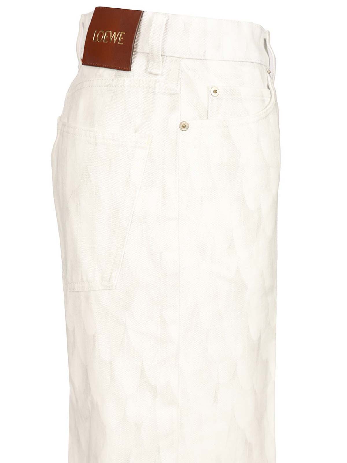 Loewe Denim Jeans In White