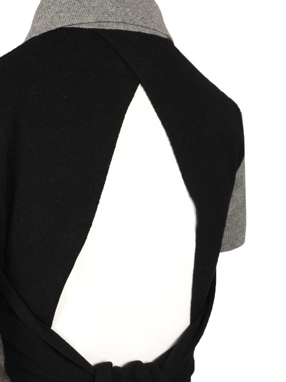 Loewe Wool And Cashmere Polo Shirt In Gray